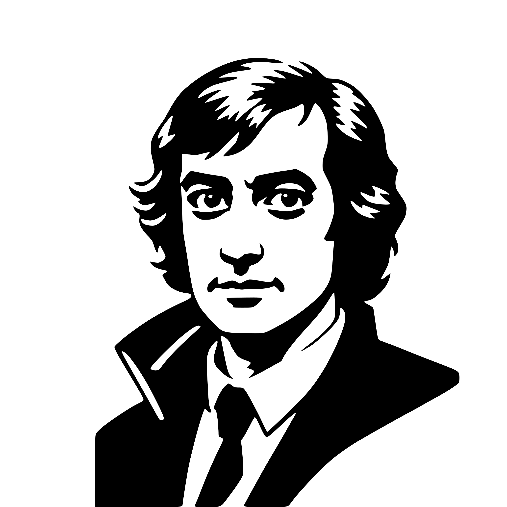 AI-generated SVG of a stanley kubrick