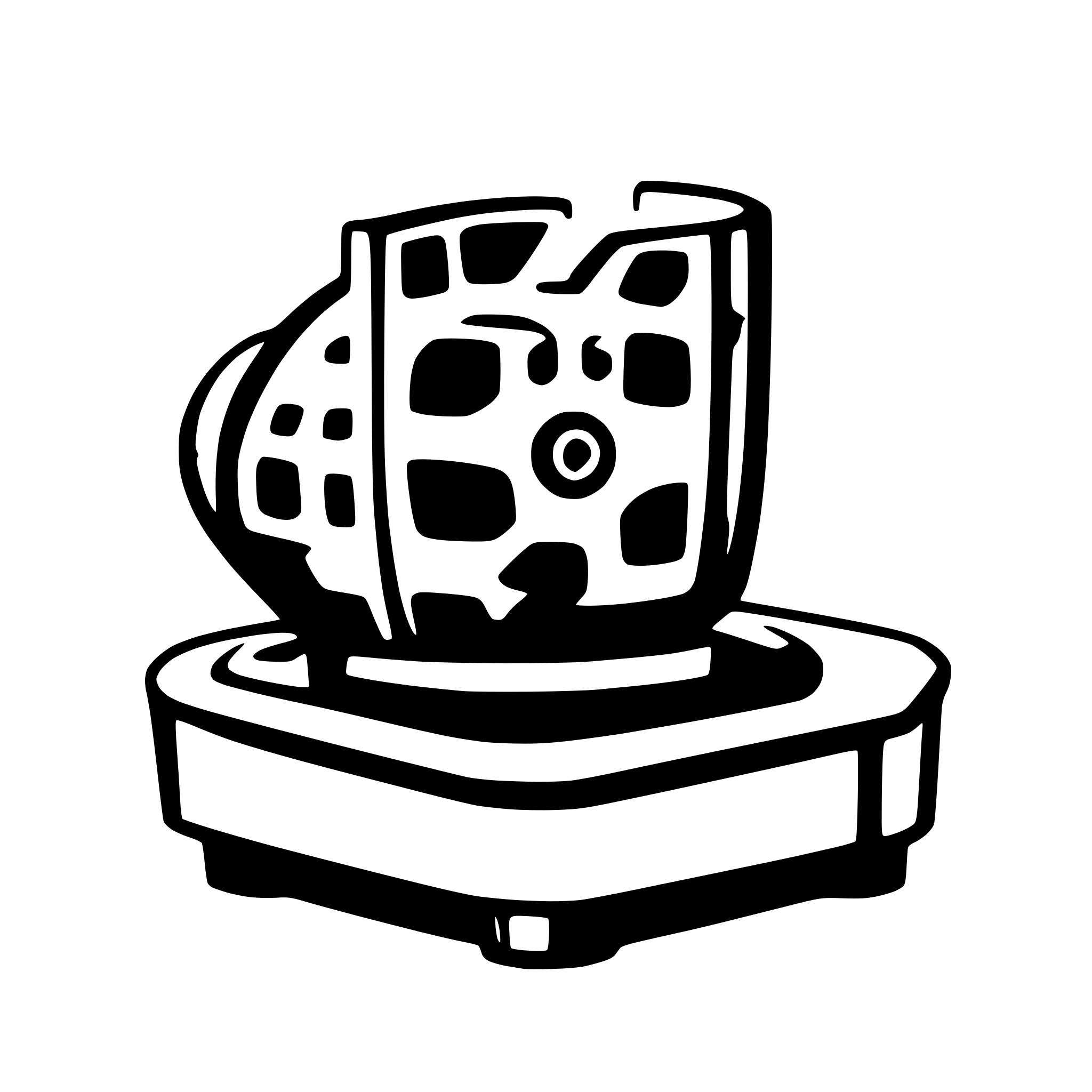 AI-generated SVG of a 3d print