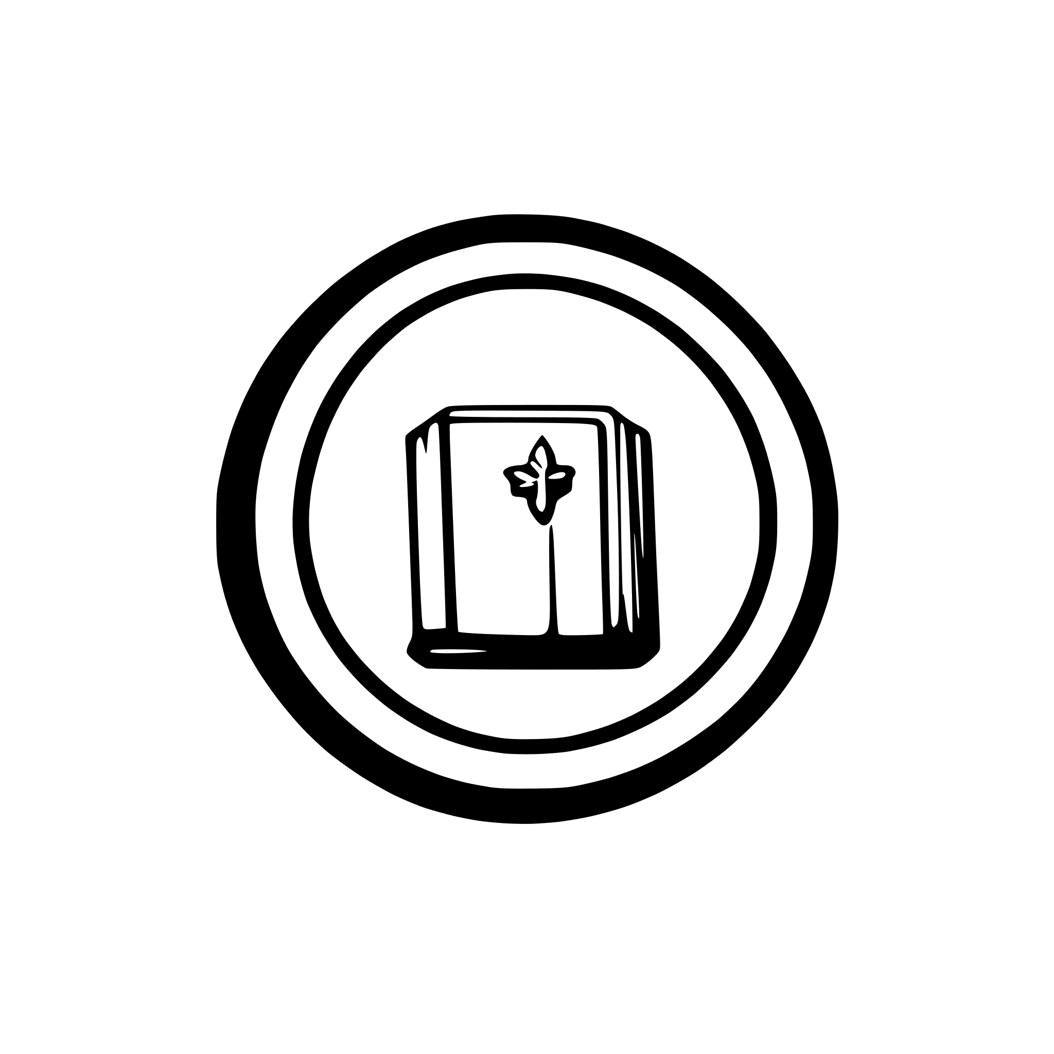 AI-generated SVG of a a book