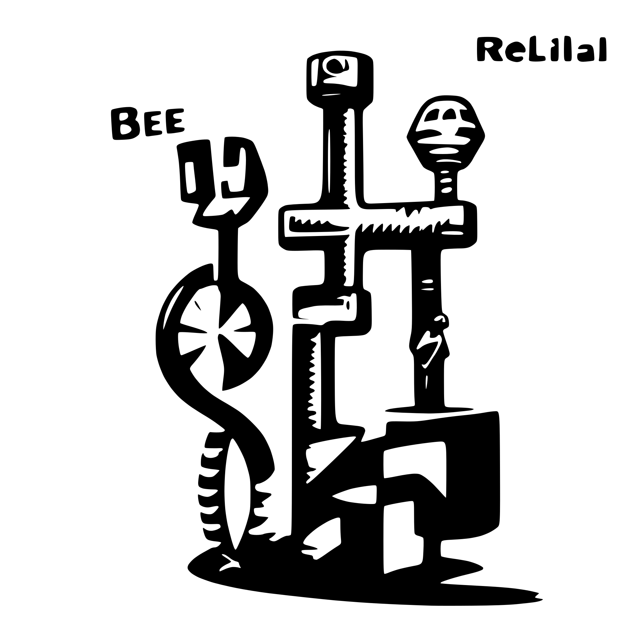 AI-generated SVG of a "Be Rational — Get Real"
