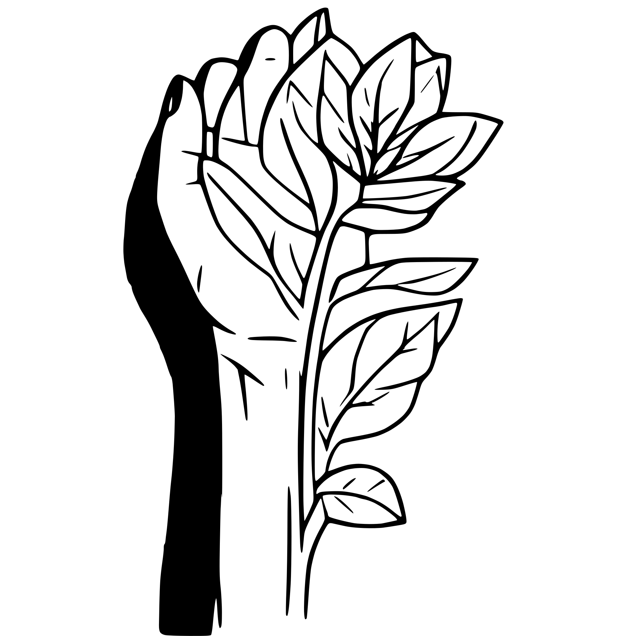 AI-generated SVG of a traditional style tattoo