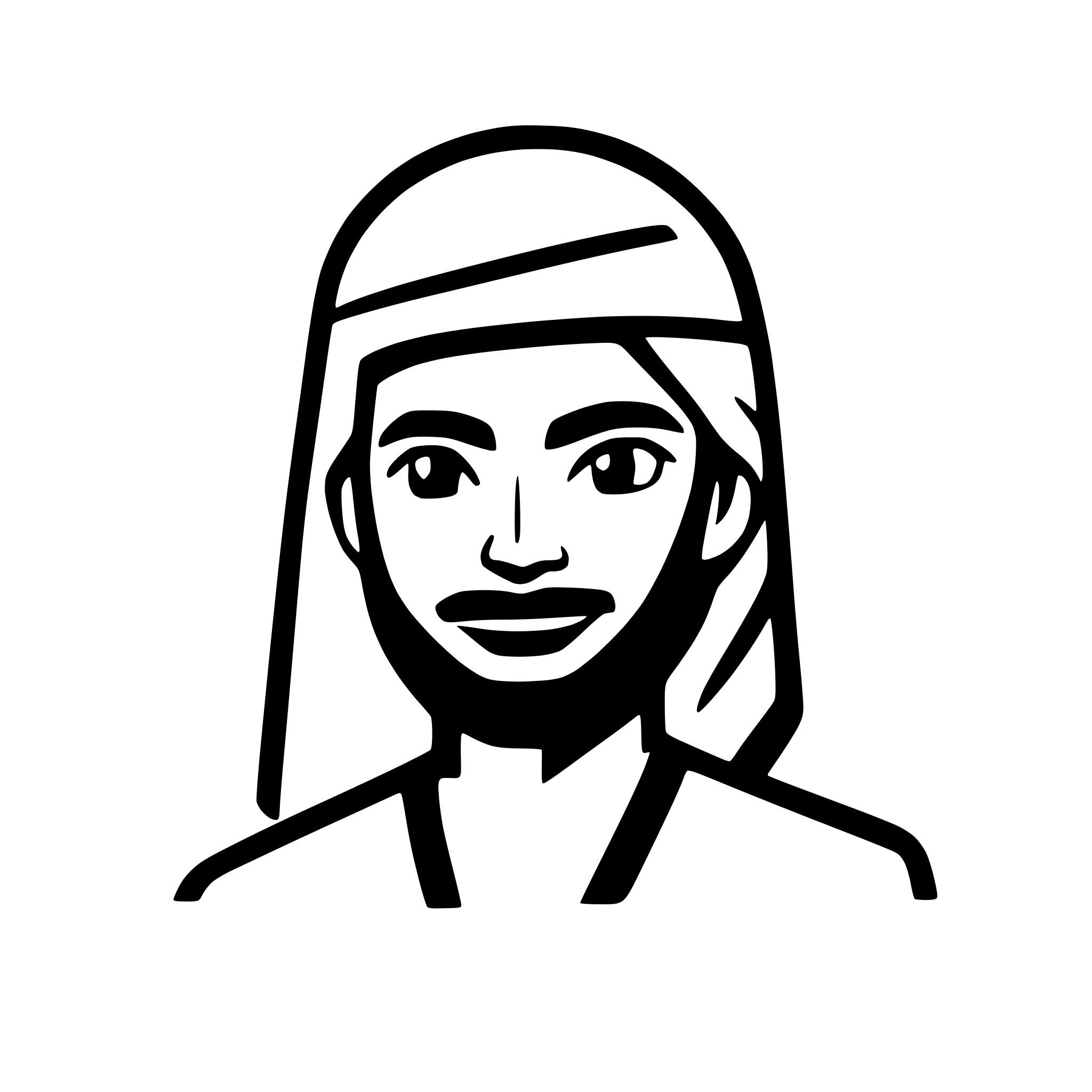 AI-generated SVG of a Create a detailed SVG icon of a Saudi man avatar suitable for user profile avatars in web application.