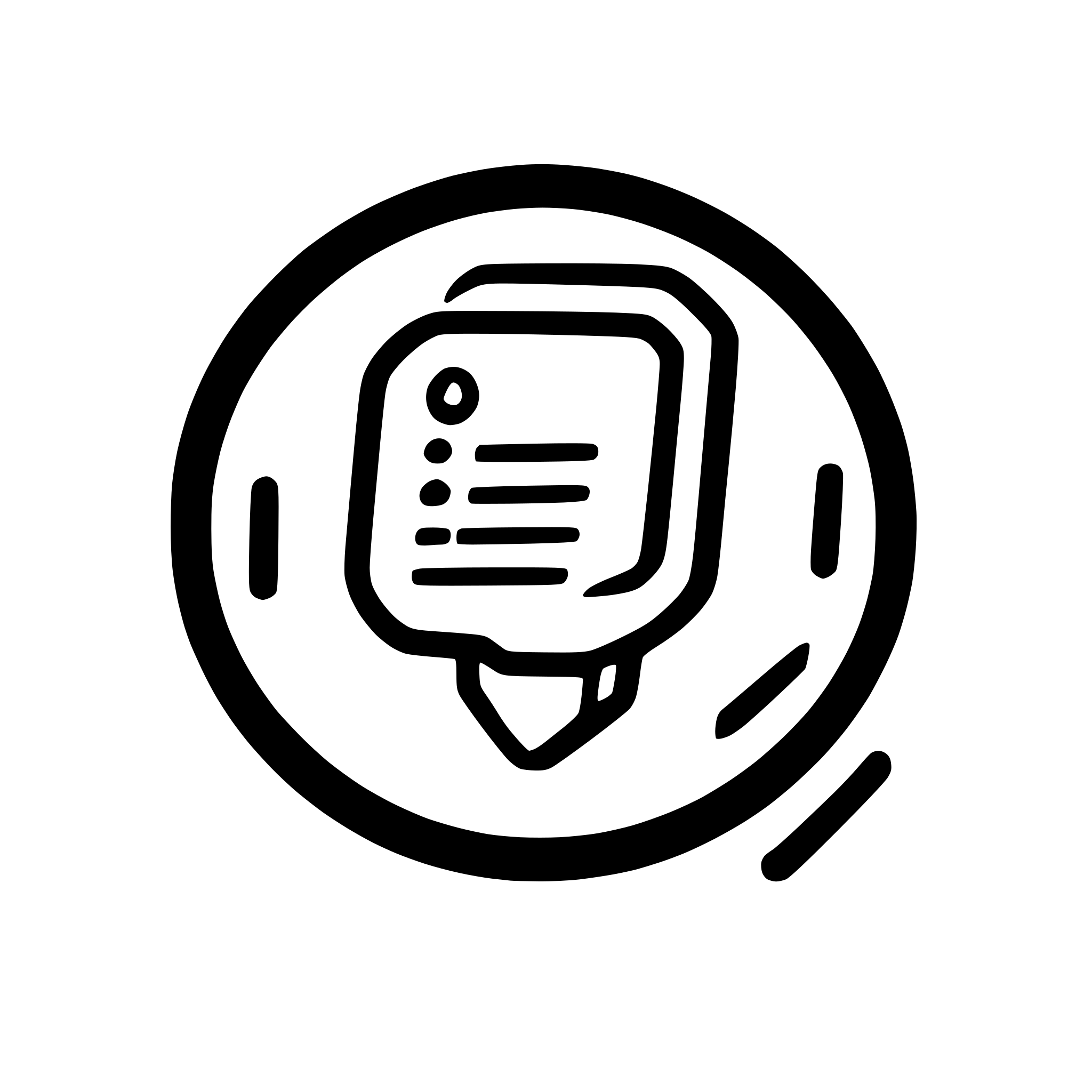 AI-generated SVG of a map list material icon