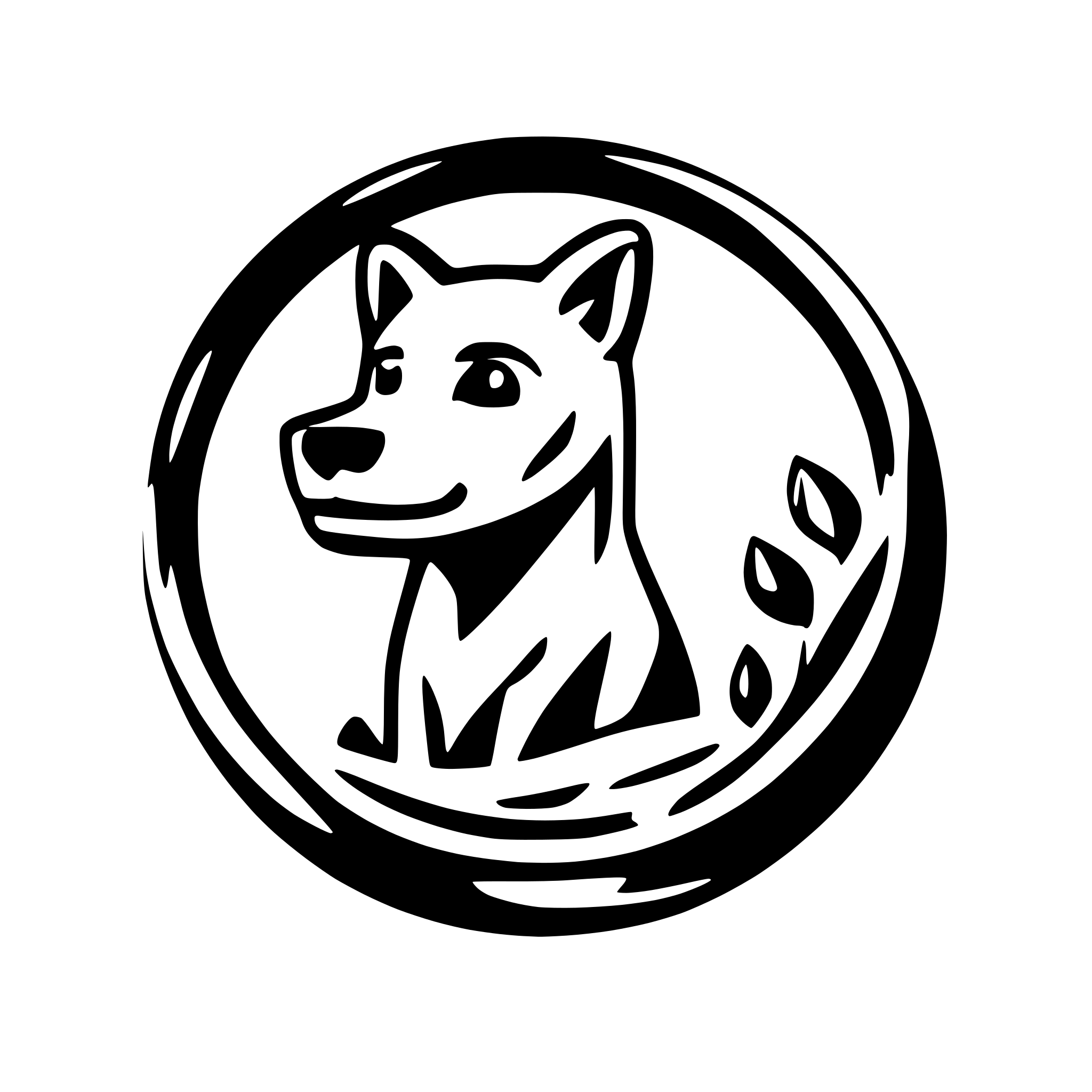 AI-generated SVG of a Icon for a dog boarding and training business