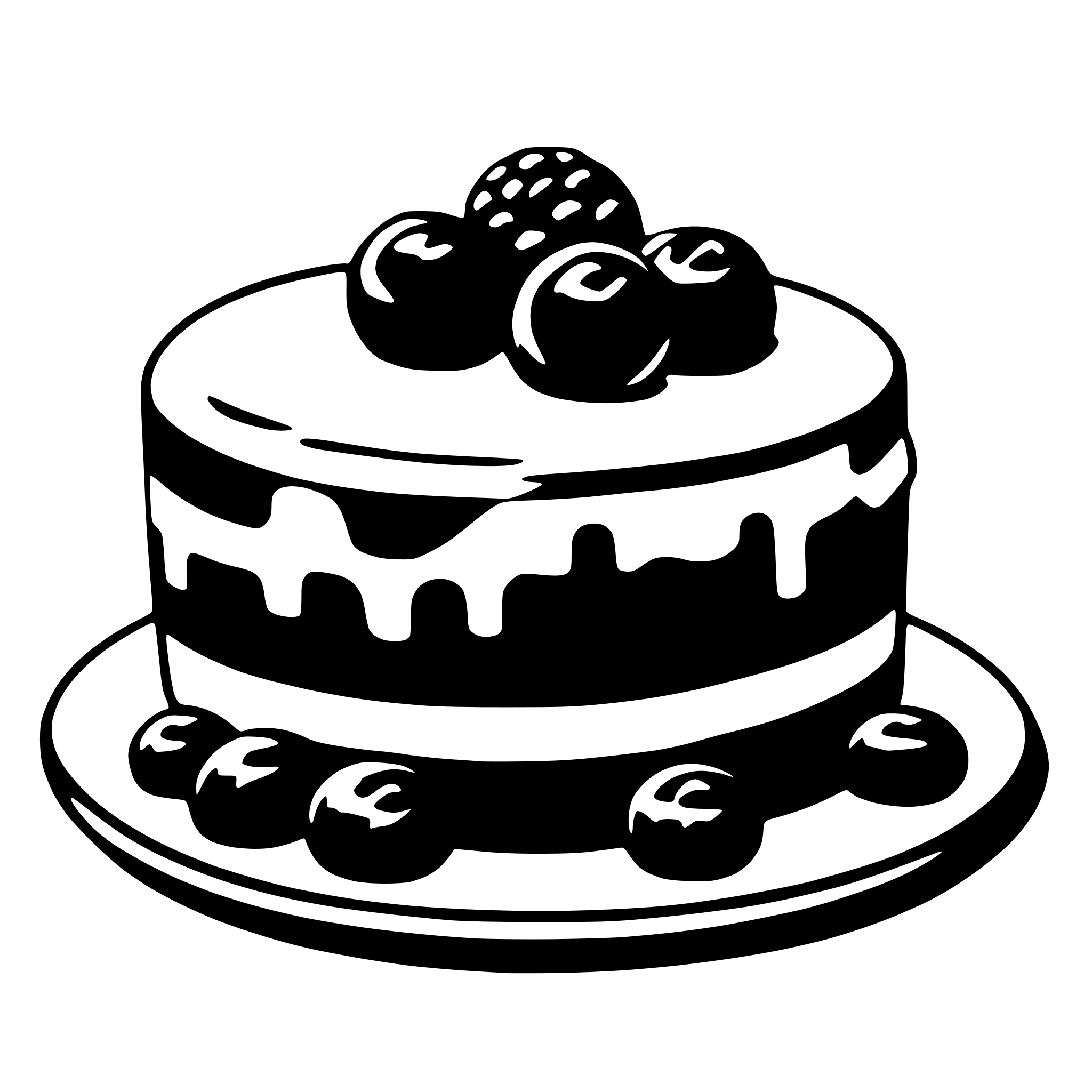 AI-generated SVG of 'dessert'