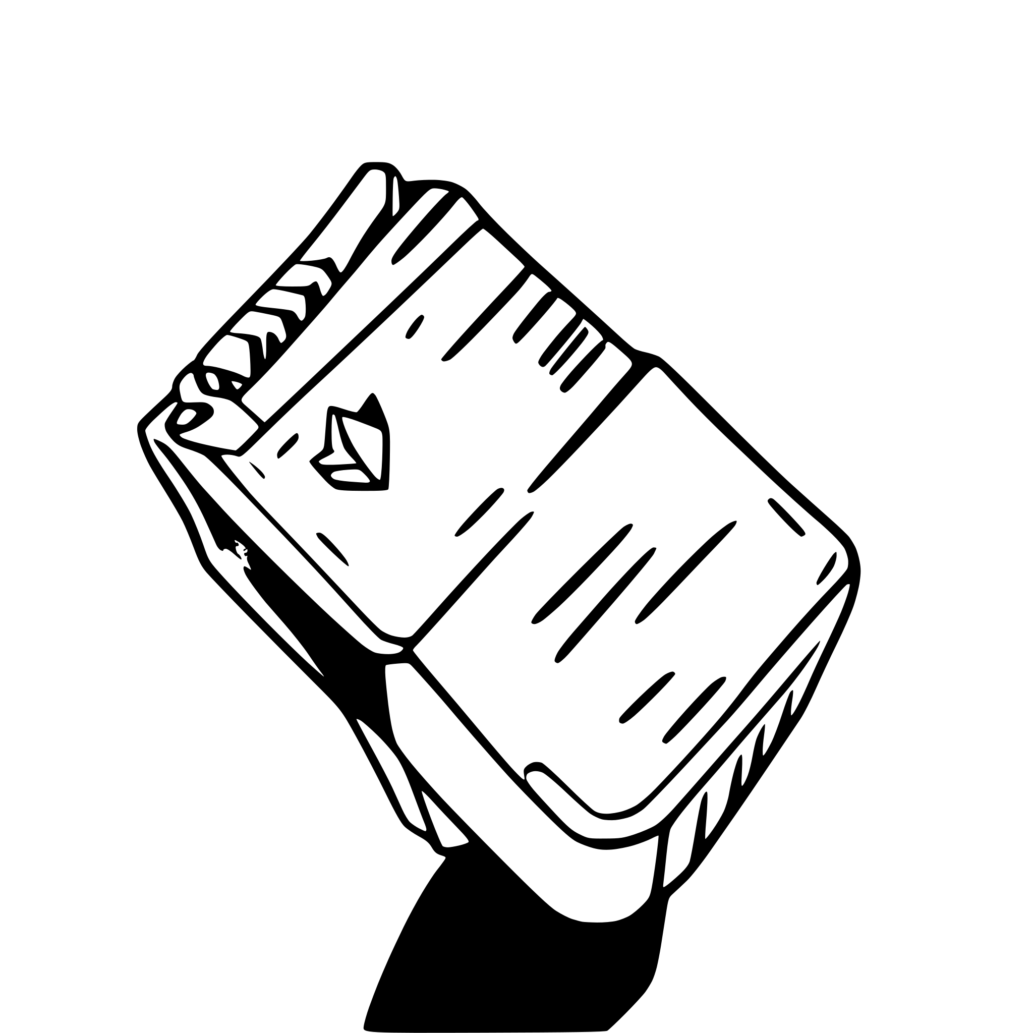 AI-generated SVG of 'ink cartridge blue'