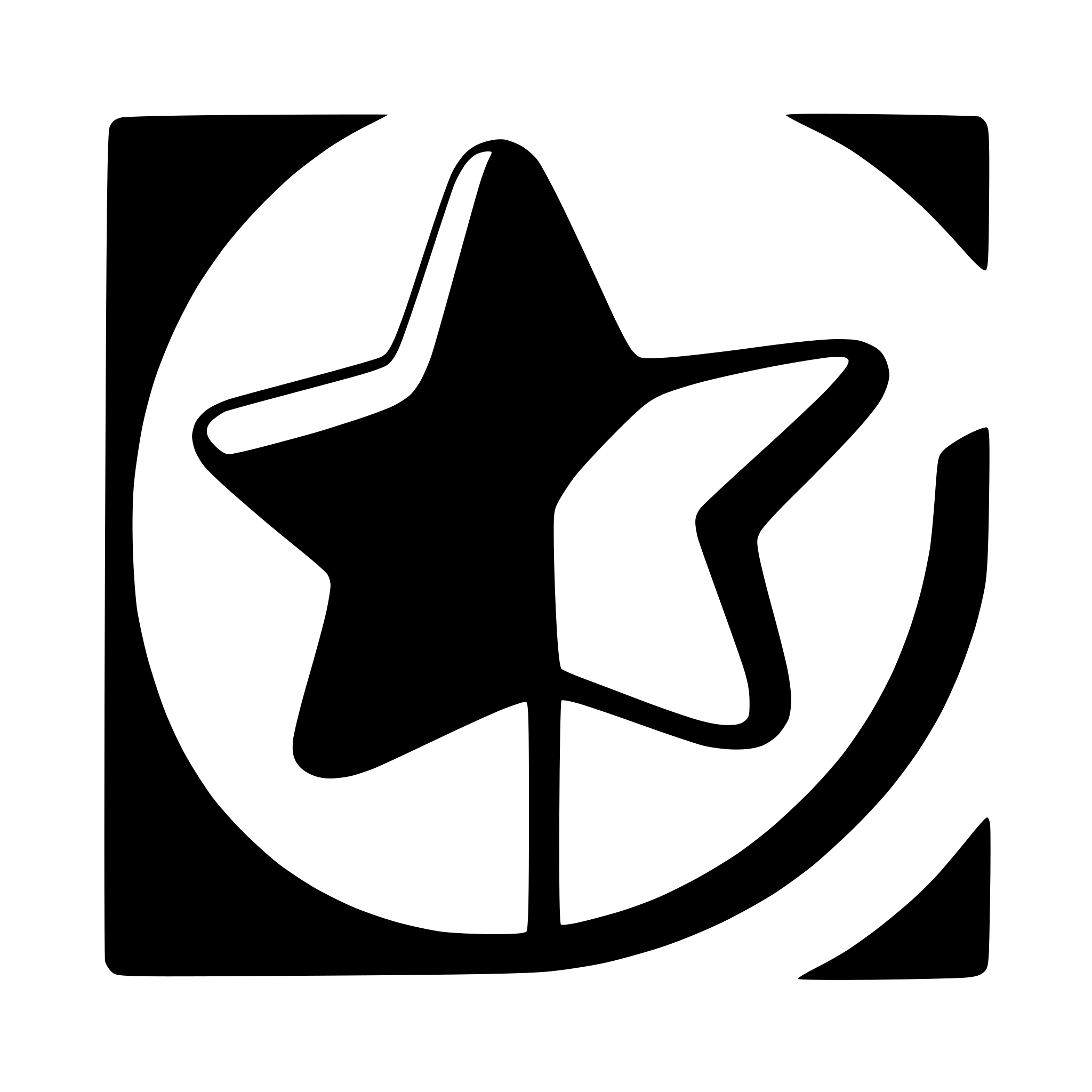 AI-generated SVG of a star