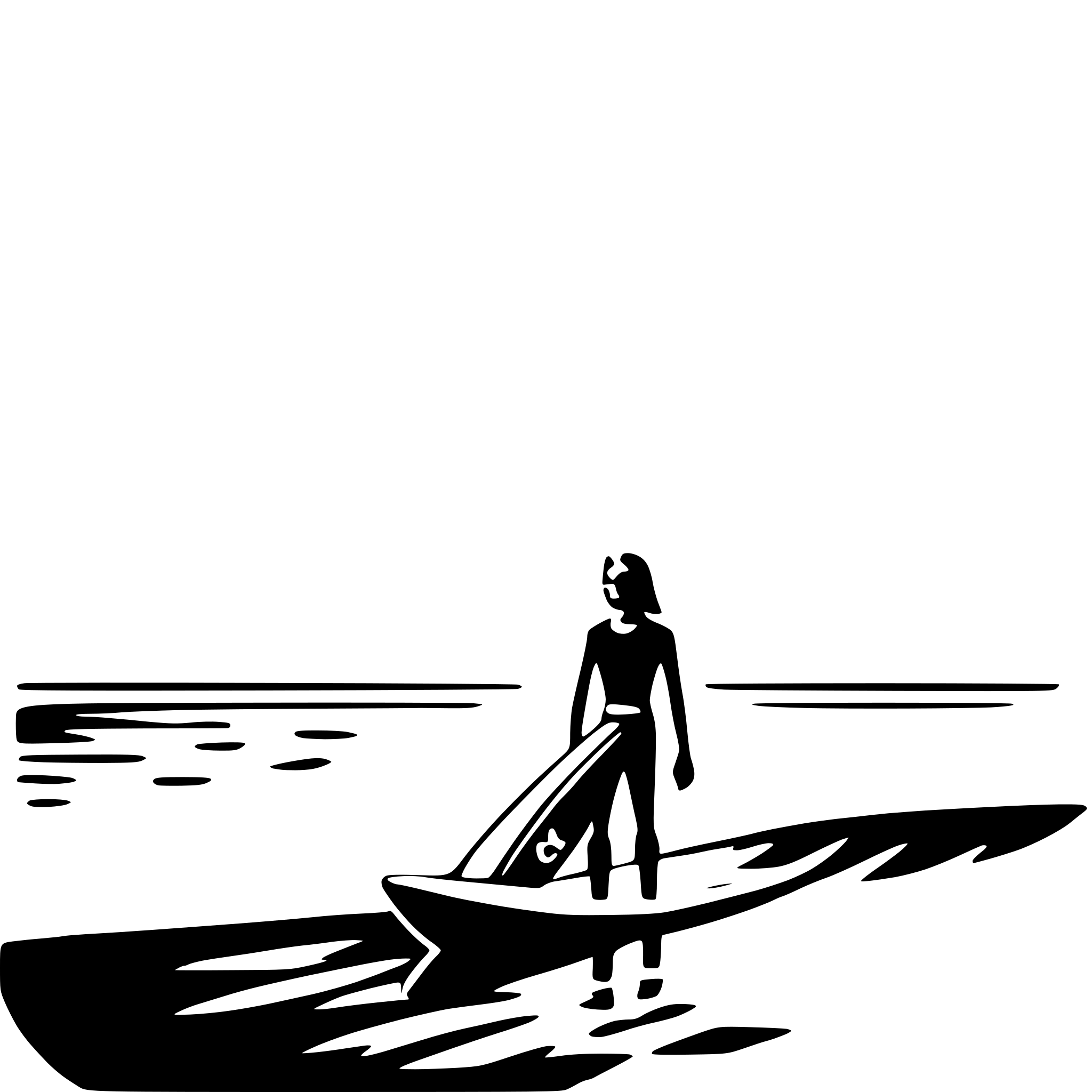 AI-generated SVG of 'surfing at sunset'