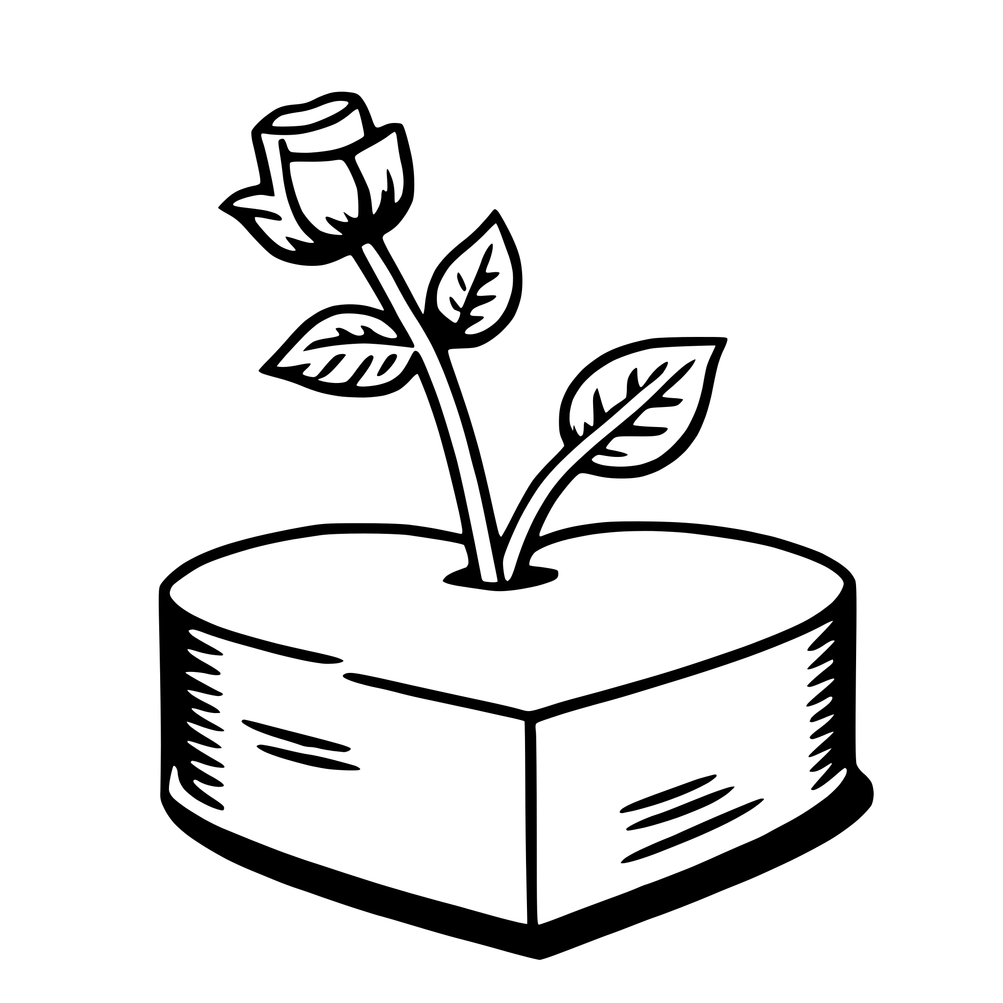 AI-generated SVG of a heartfelt wishes