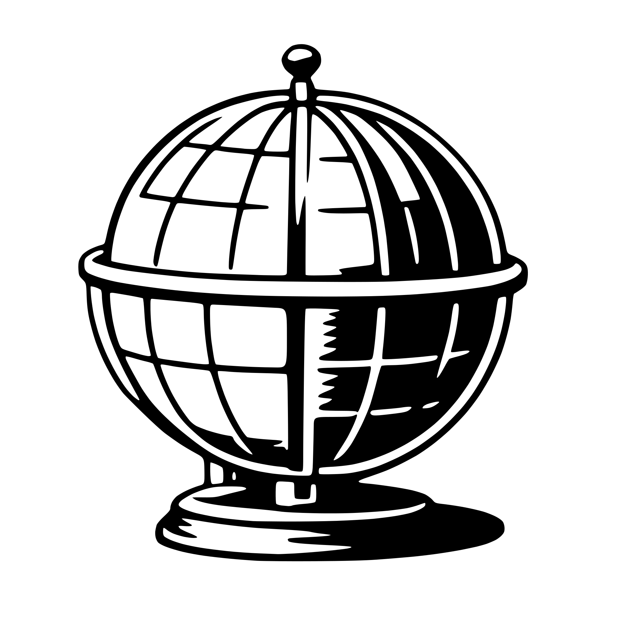 AI-generated SVG of 'globe'