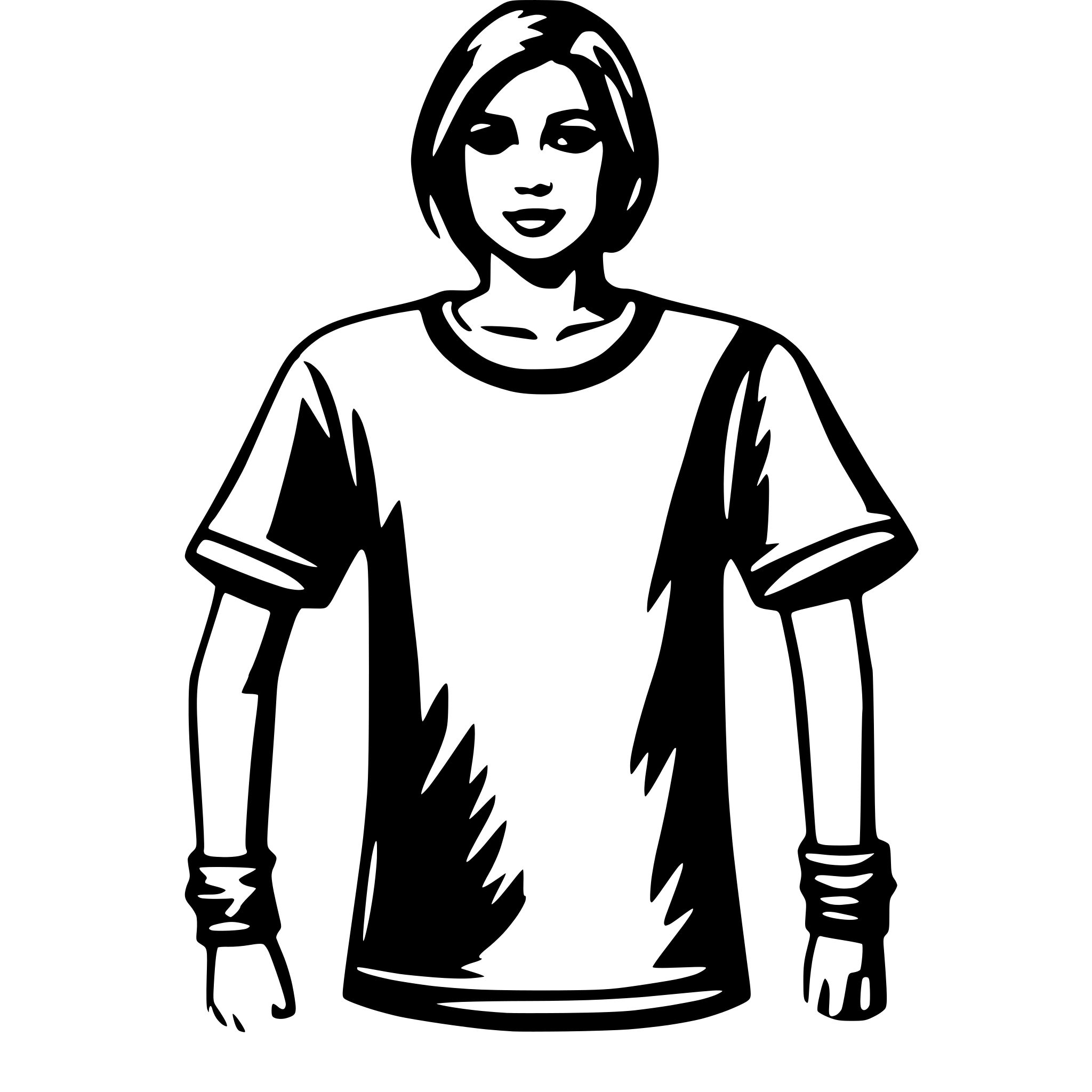 AI-generated SVG of a tshirt