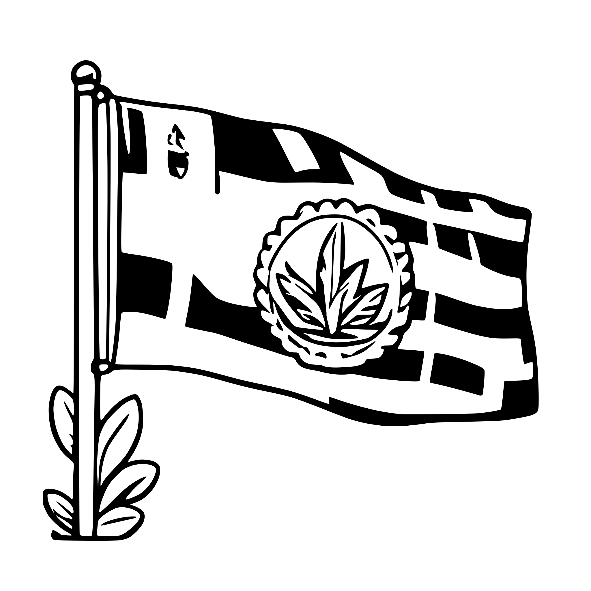 AI-generated SVG of a flag of mexico.