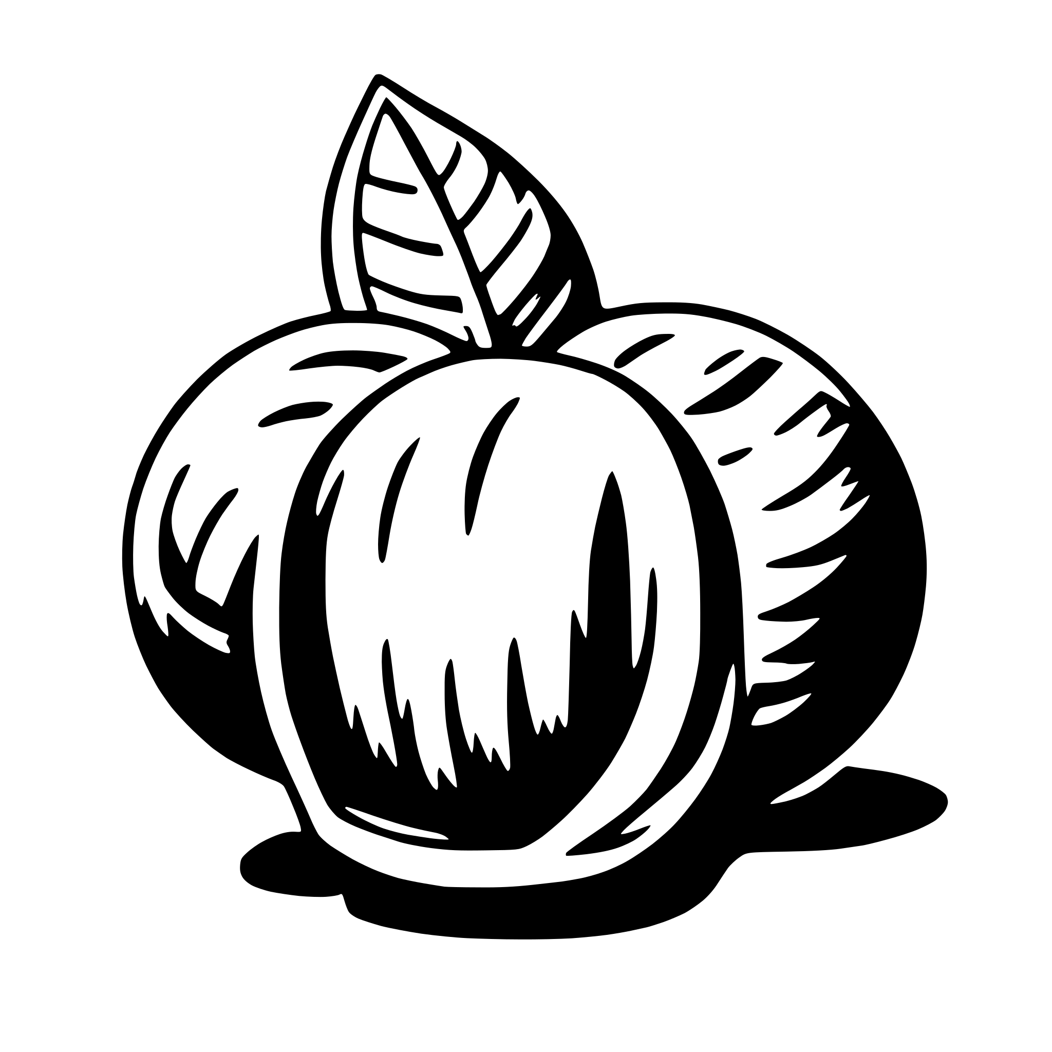 AI-generated SVG of 'hazelnut'