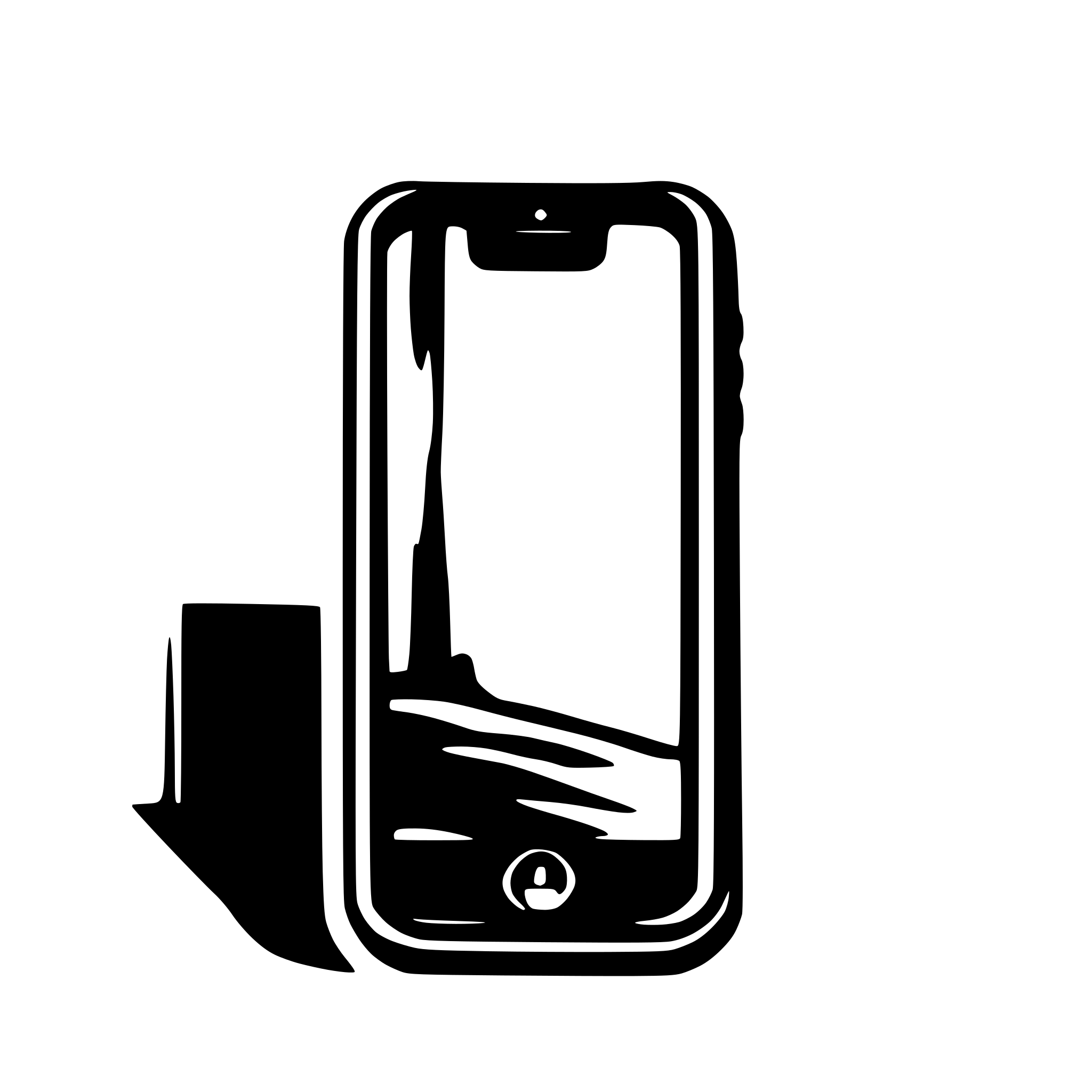 AI-generated SVG of 'iPhone 16 moldure'