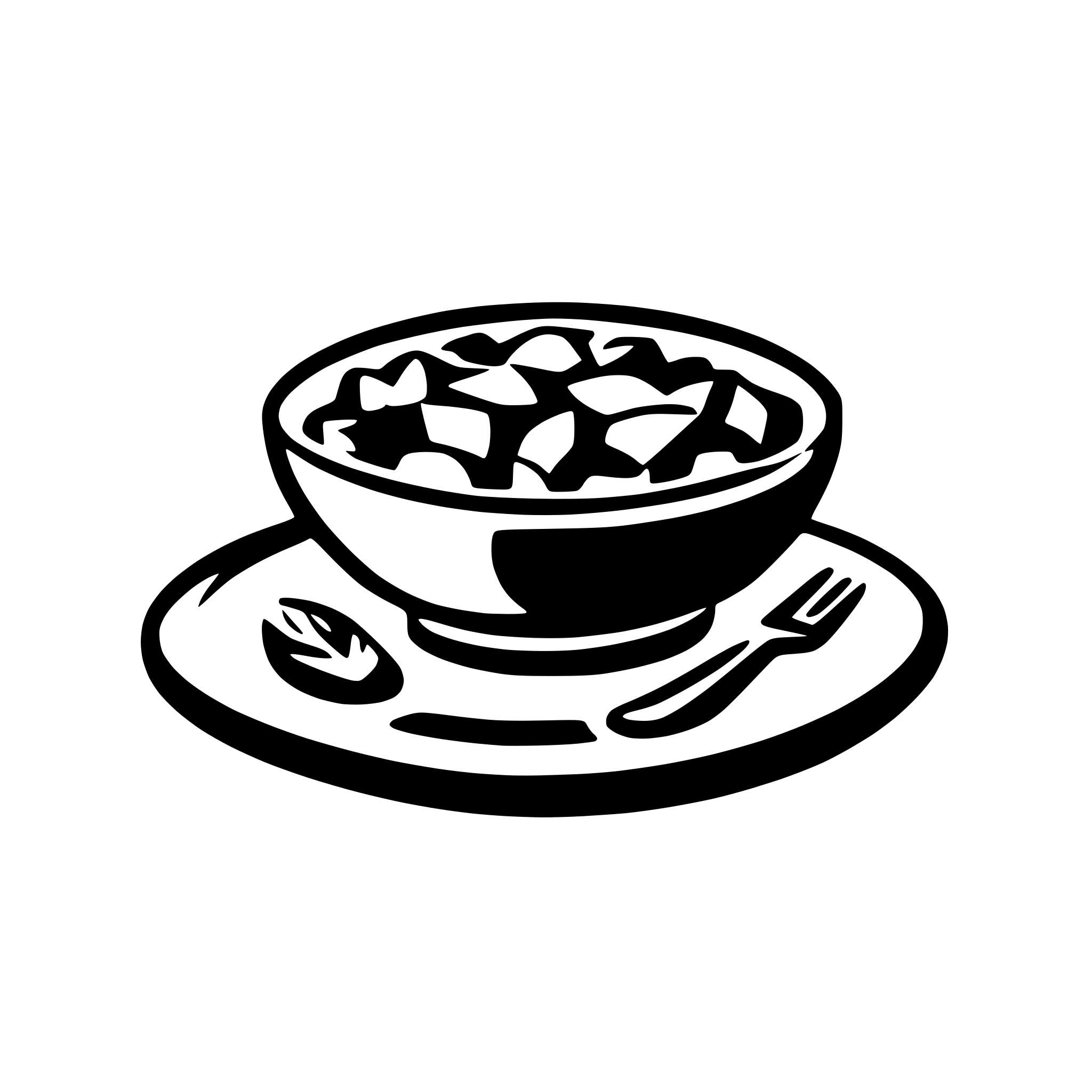 AI-generated SVG of a a meal icon