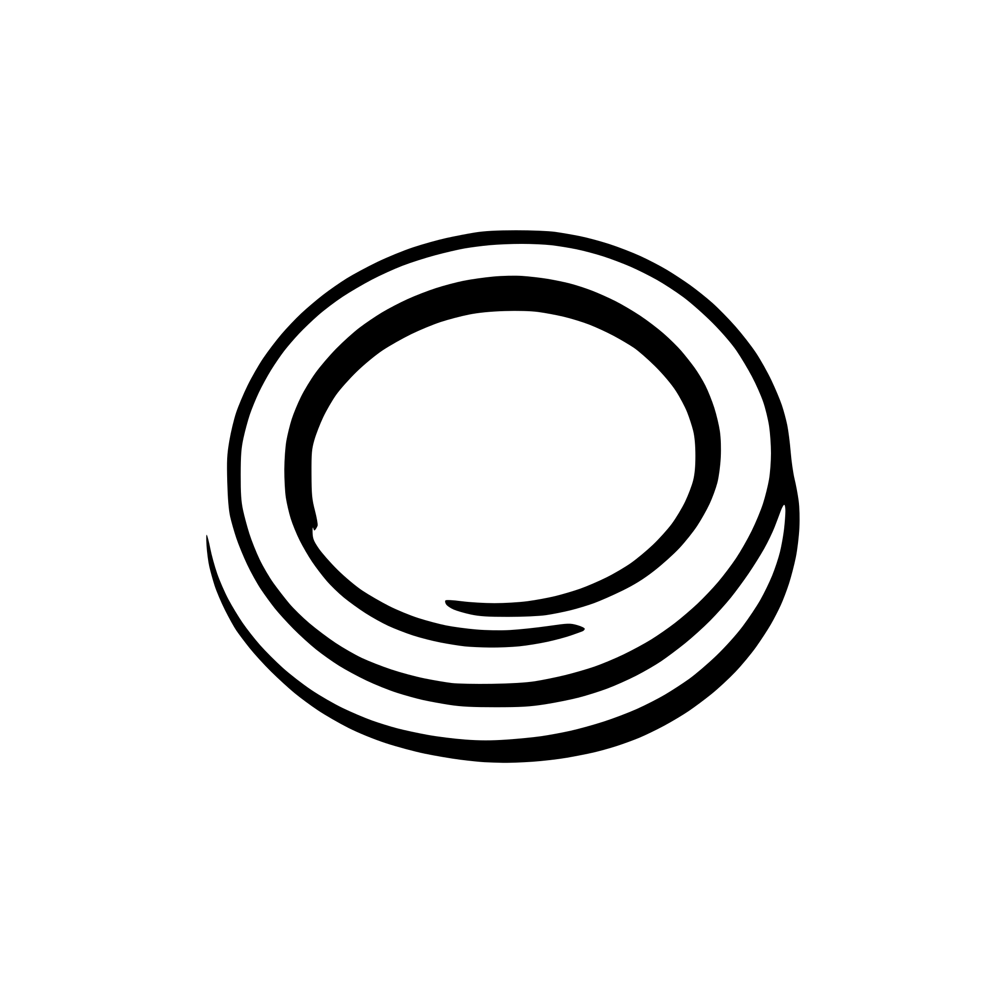 AI-generated SVG of a perspective view of steel circular plate