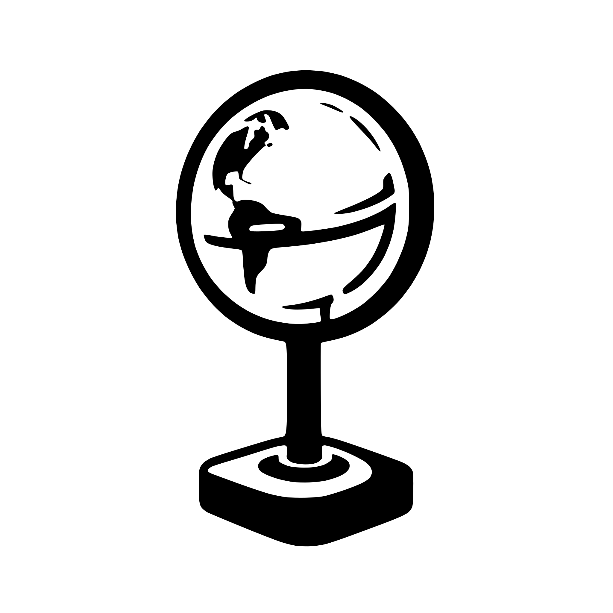 AI-generated SVG of a World Lap App Icon