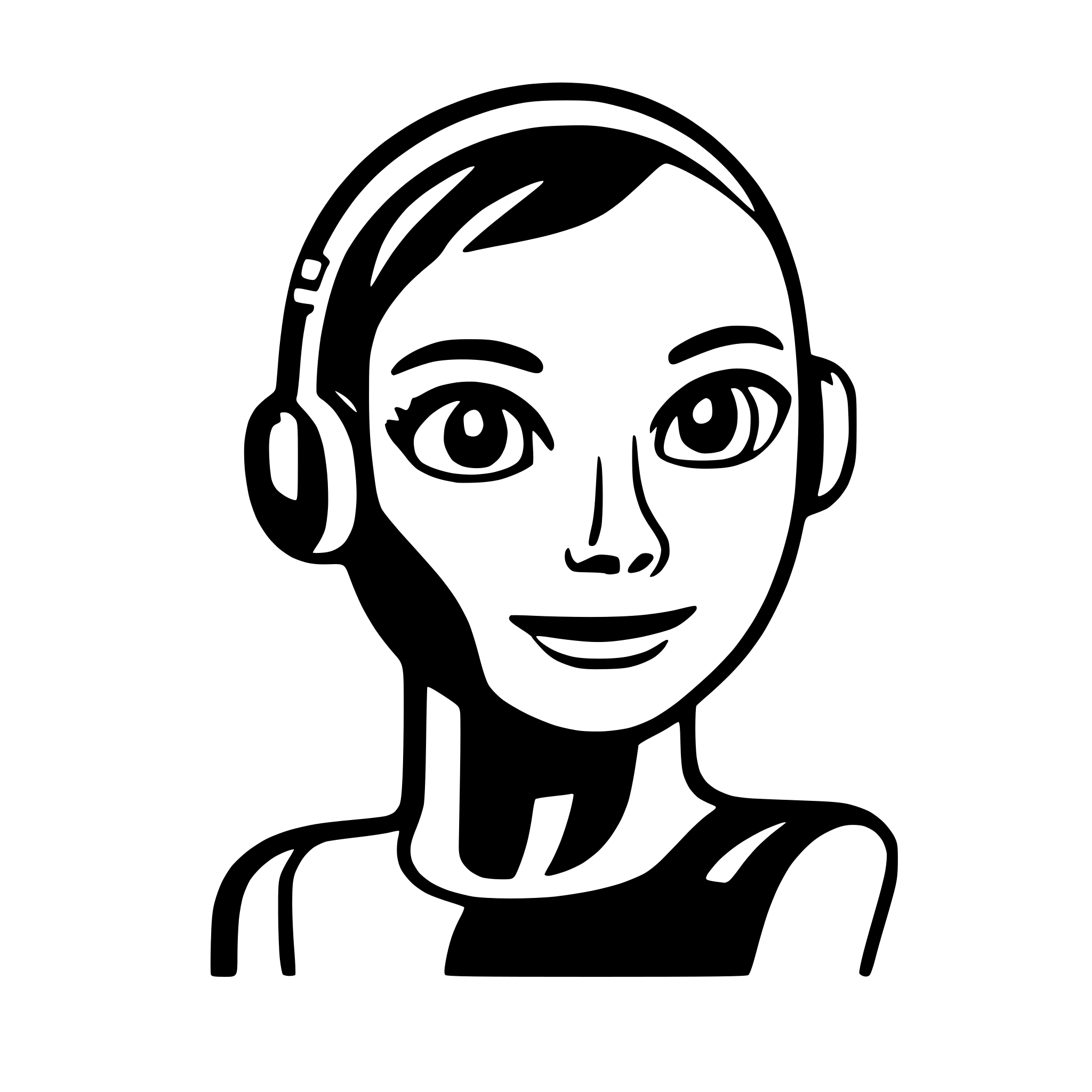 AI-generated SVG of a Artificial intelligence in education