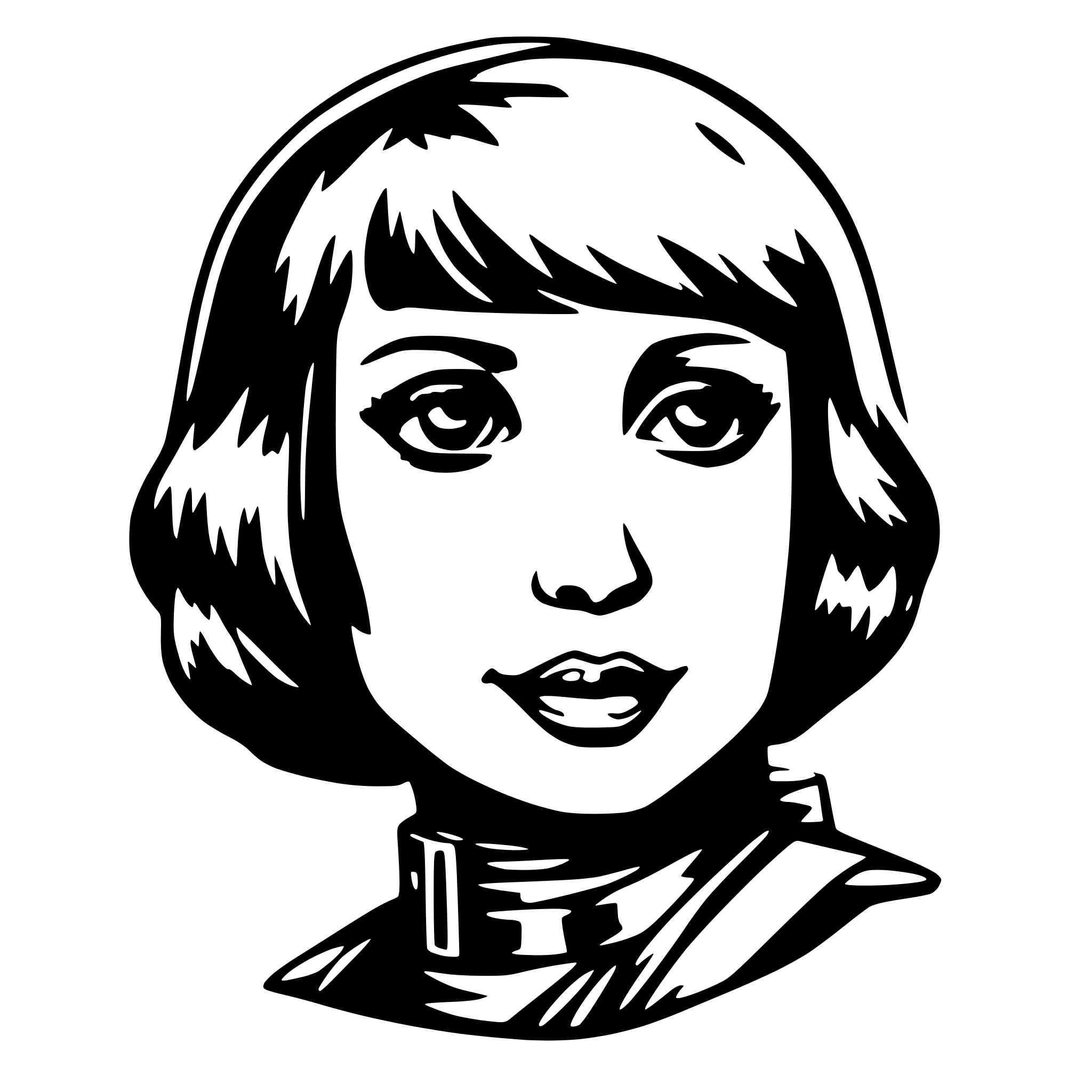 AI-generated SVG of 'AI'