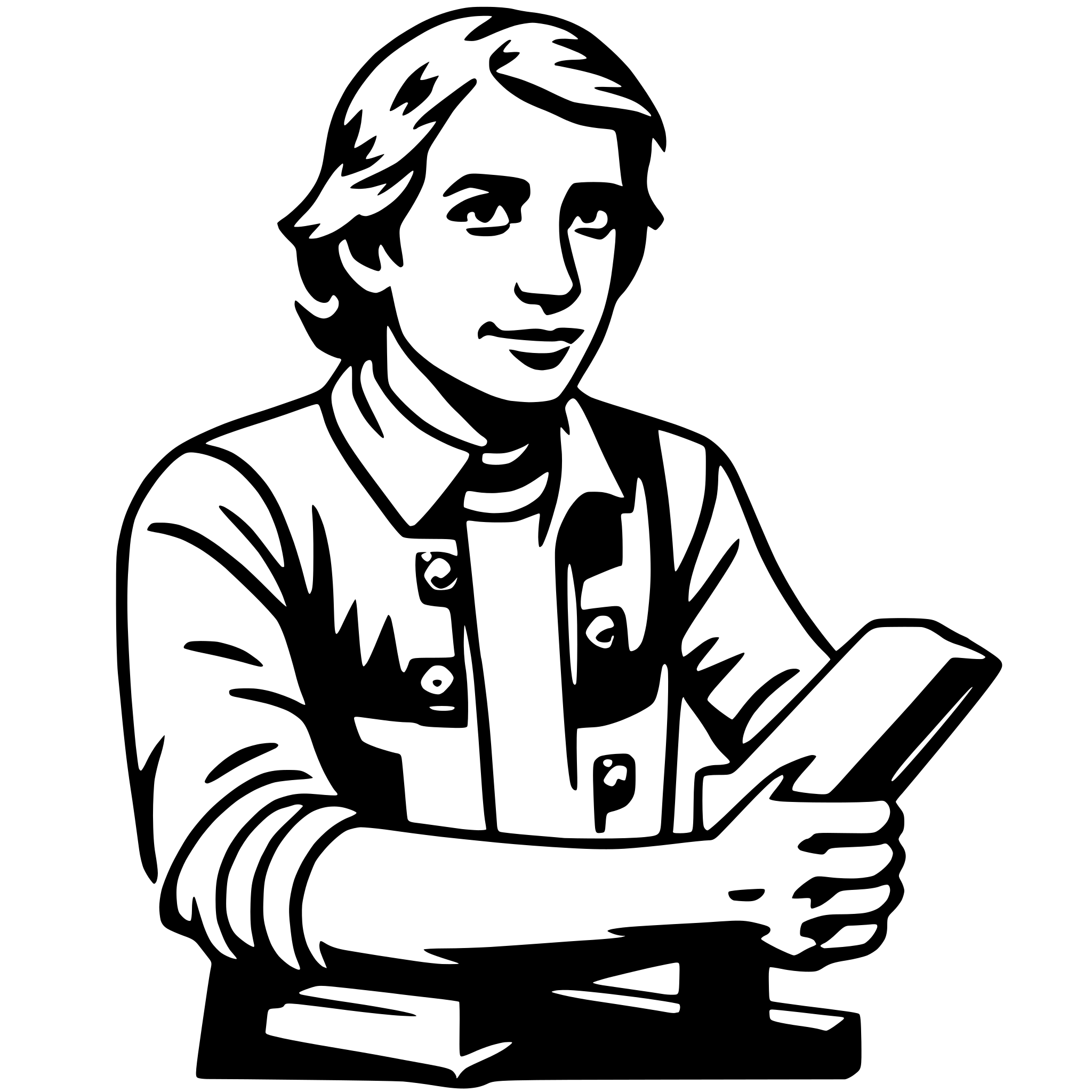 AI-generated SVG of 'carpenter'