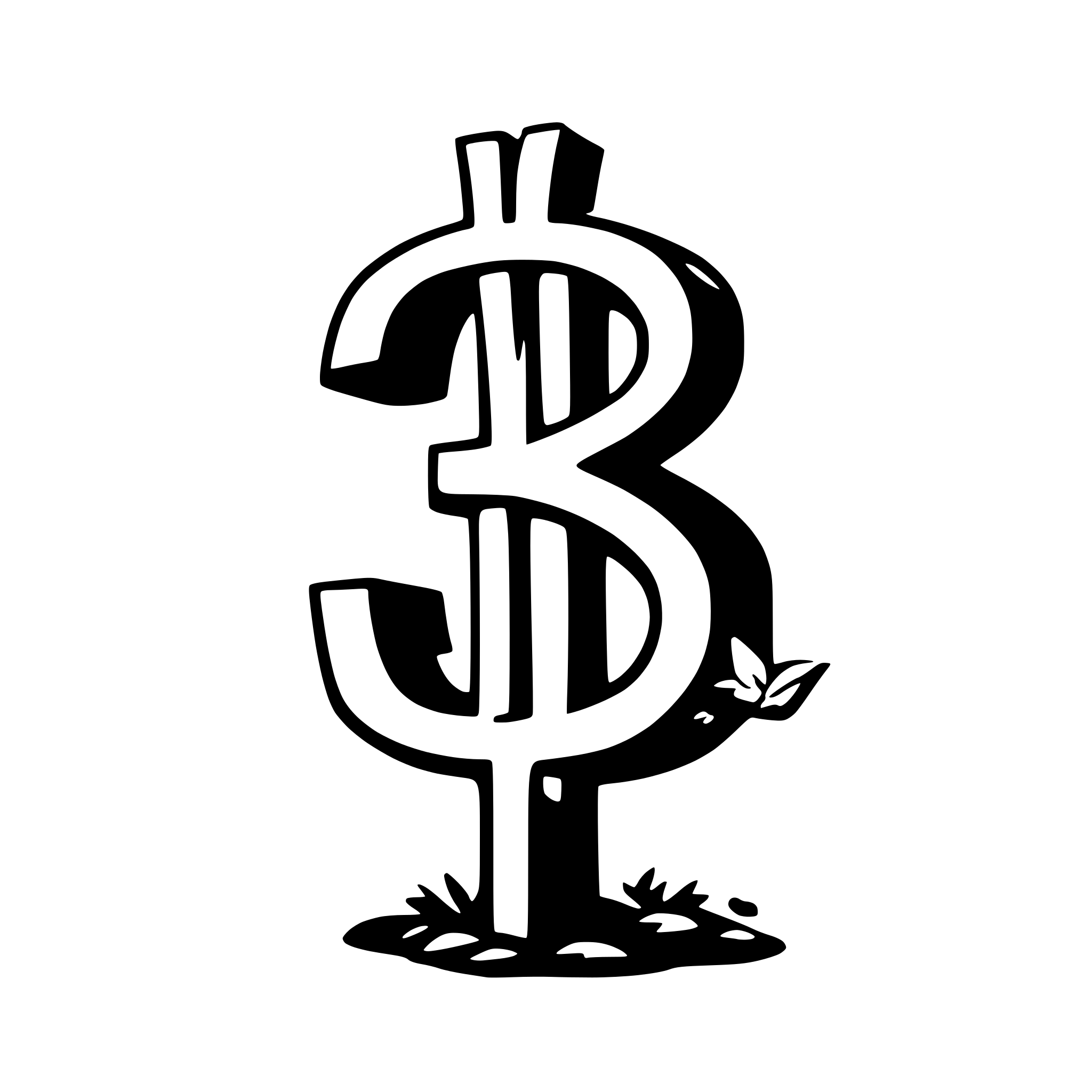 AI-generated SVG of a DOLLAR SIGN more childish