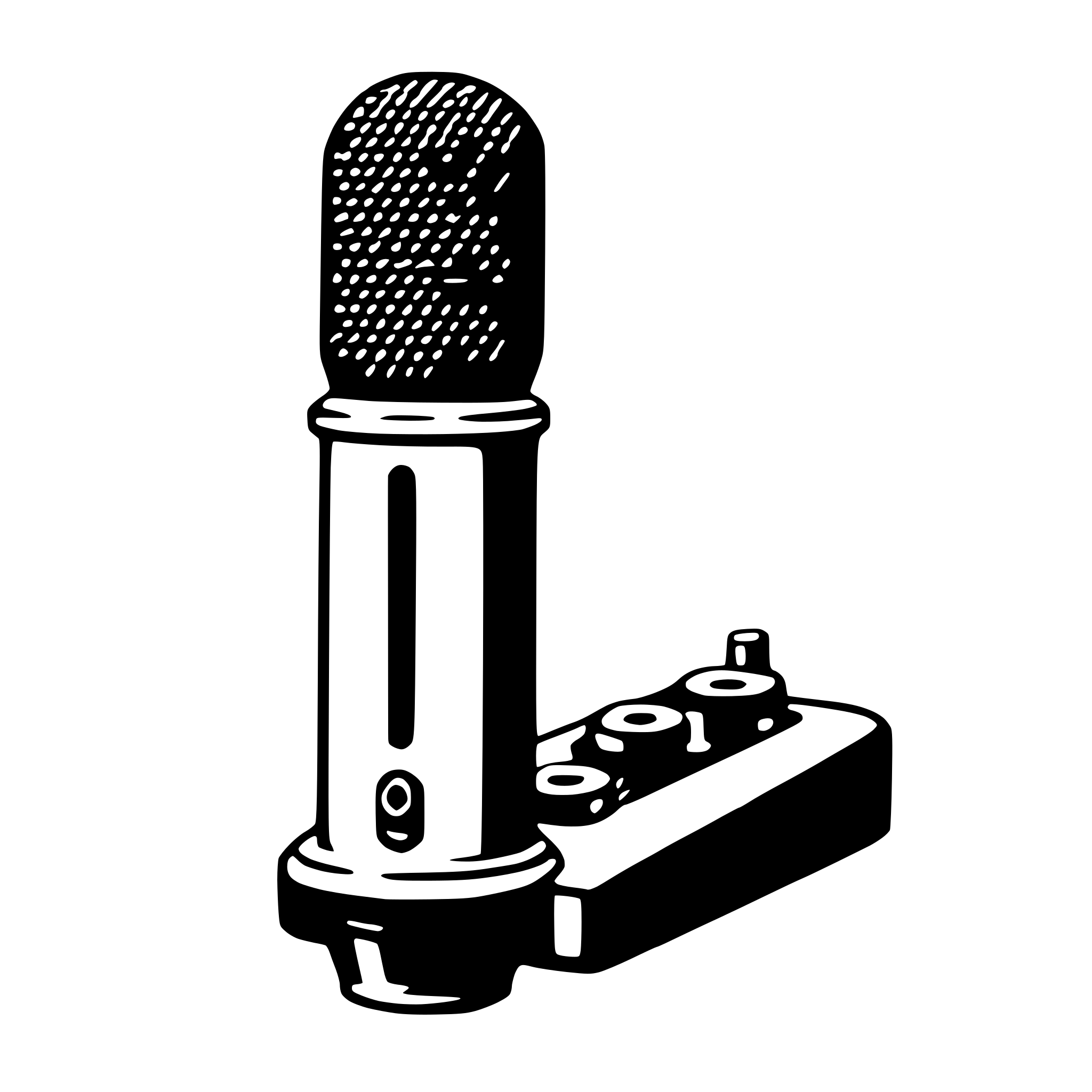AI-generated SVG of 'recorder'