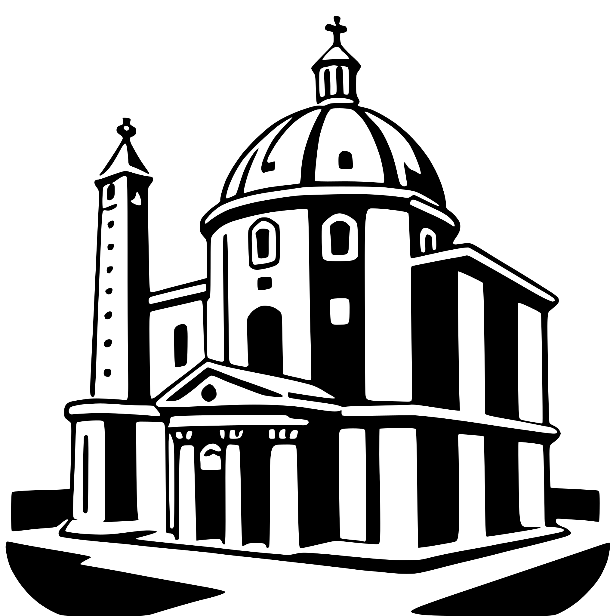 AI-generated SVG of a vatican museums
