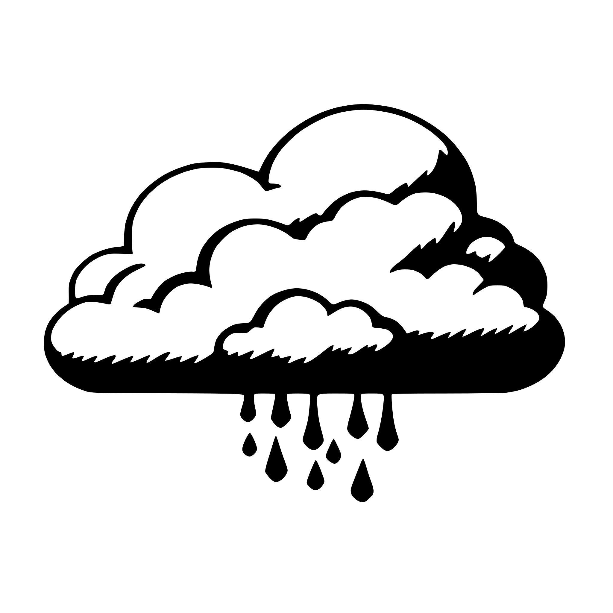 AI-generated SVG of 'snowy cloud'