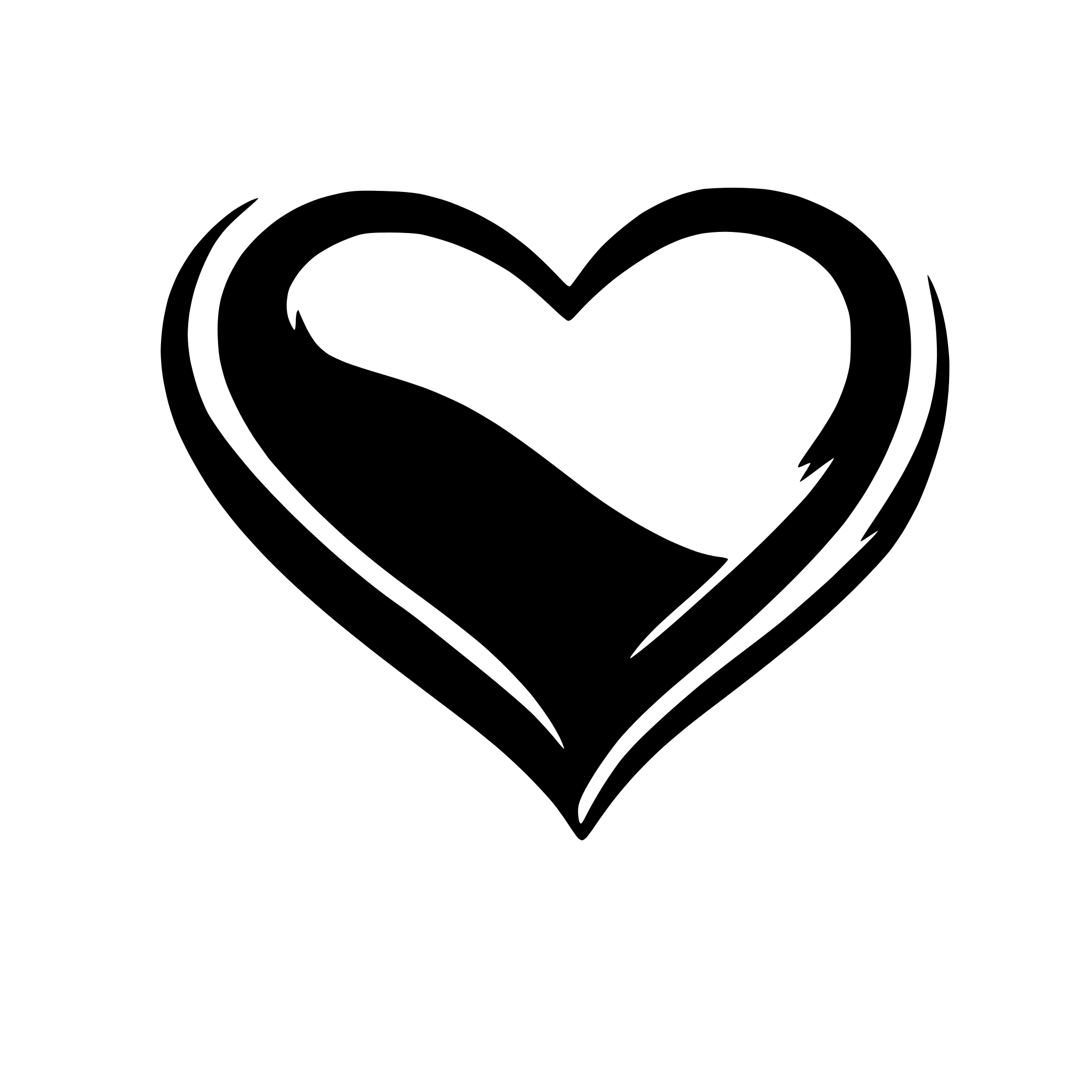 AI-generated SVG of 'love heart'