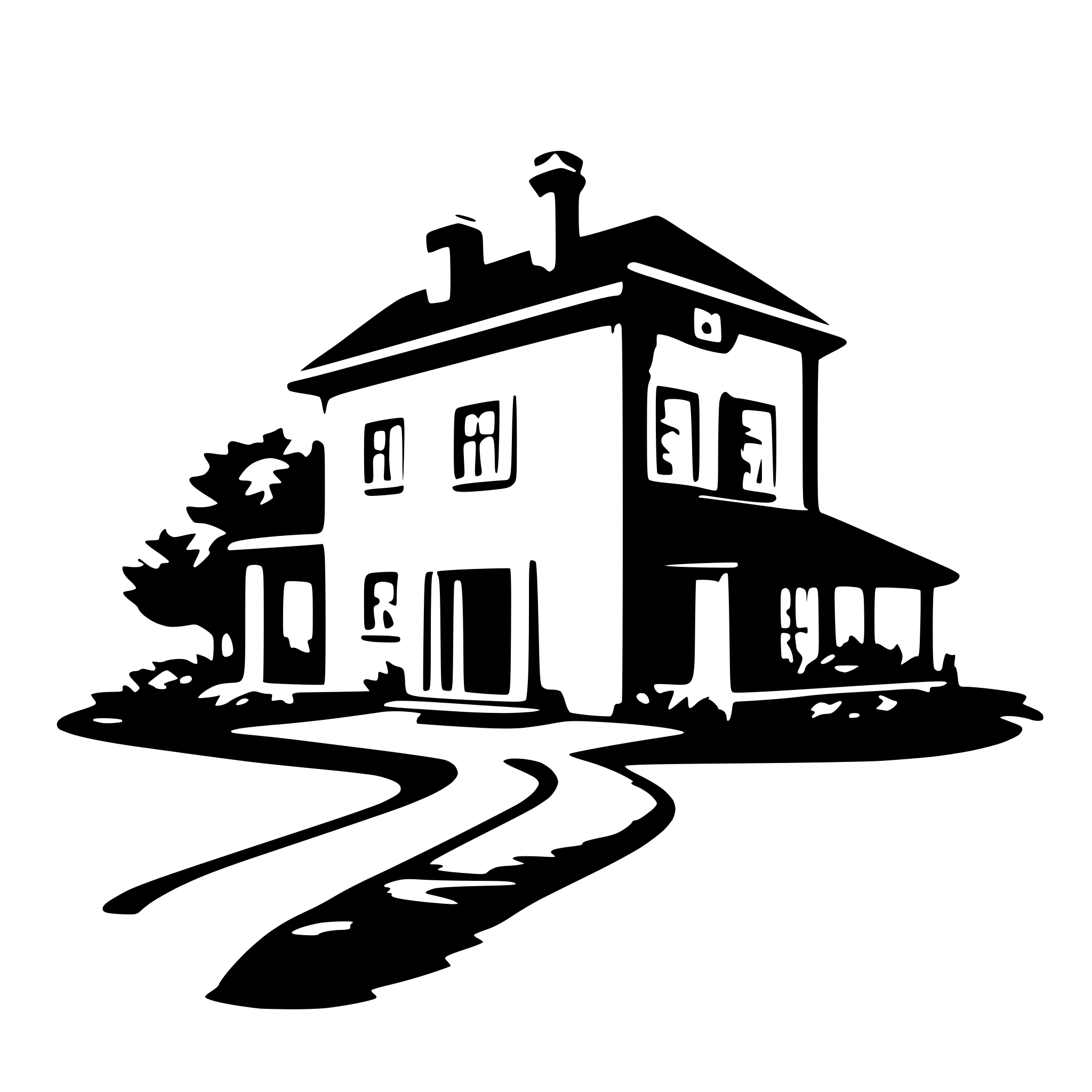 AI-generated SVG of a a minimalistic illustration of a beautiful house AI-generated SVG of a a minimalistic illustration of a beautiful house
