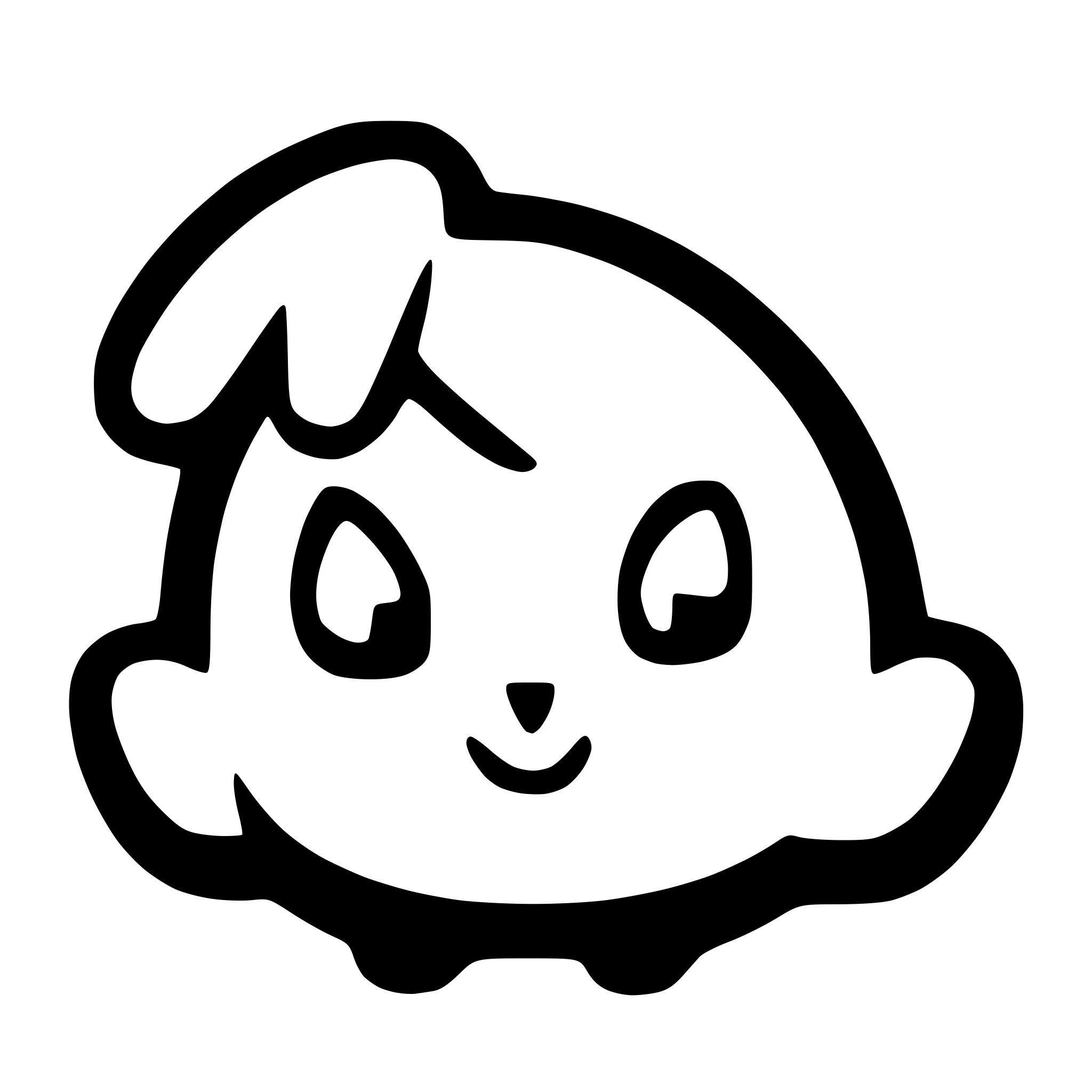 AI-generated SVG of a A grey fat rabbit with a little bit of cyan, as an icon for a IntelliJ plugin