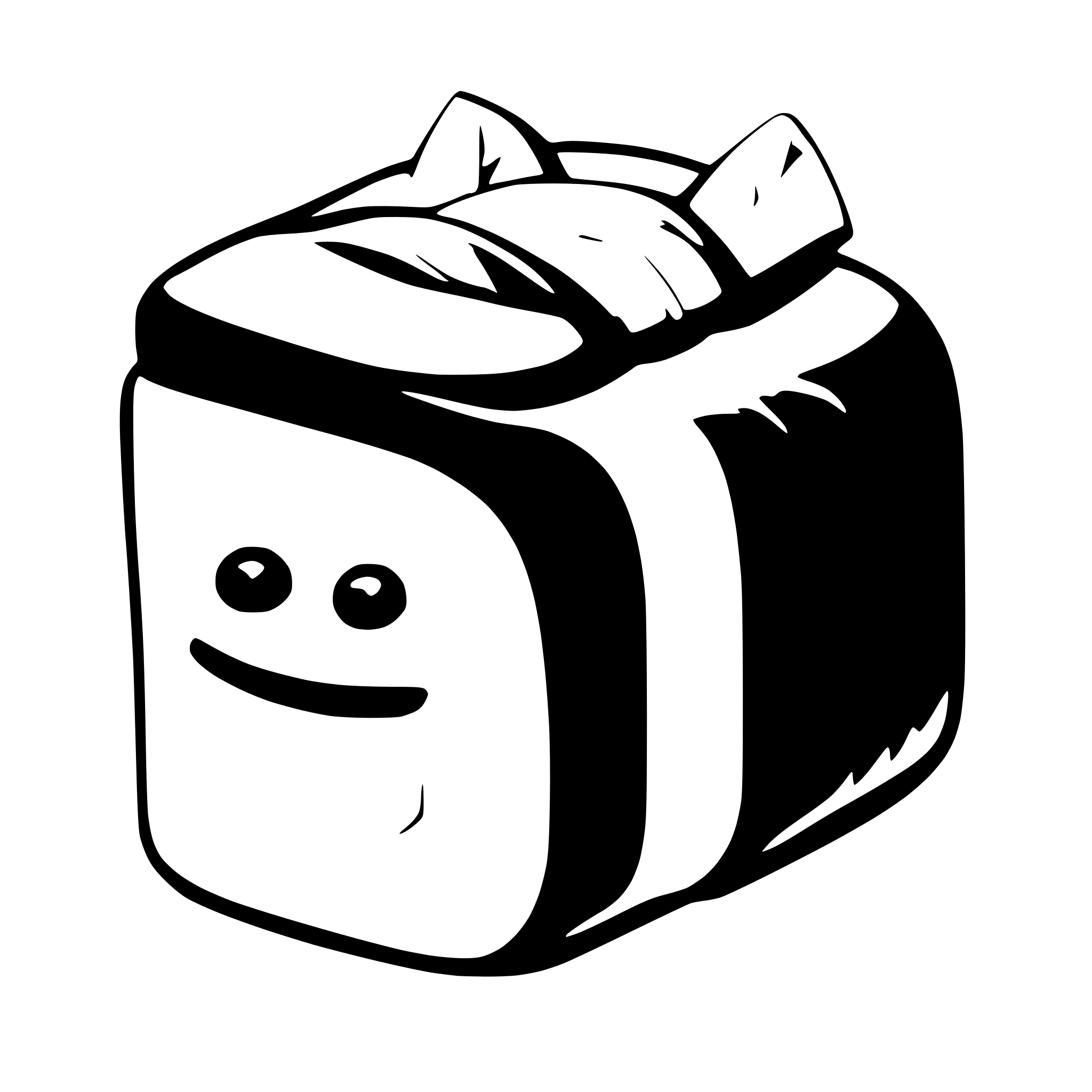 AI-generated SVG of a sushi