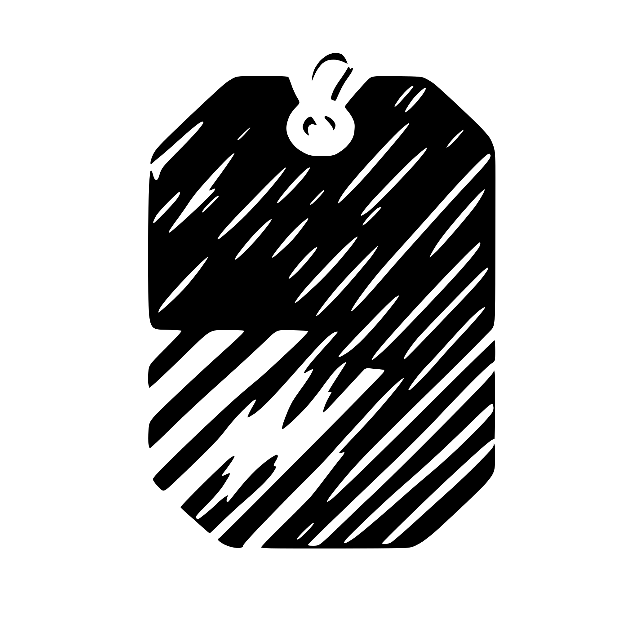 AI-generated SVG of 'checked tag'