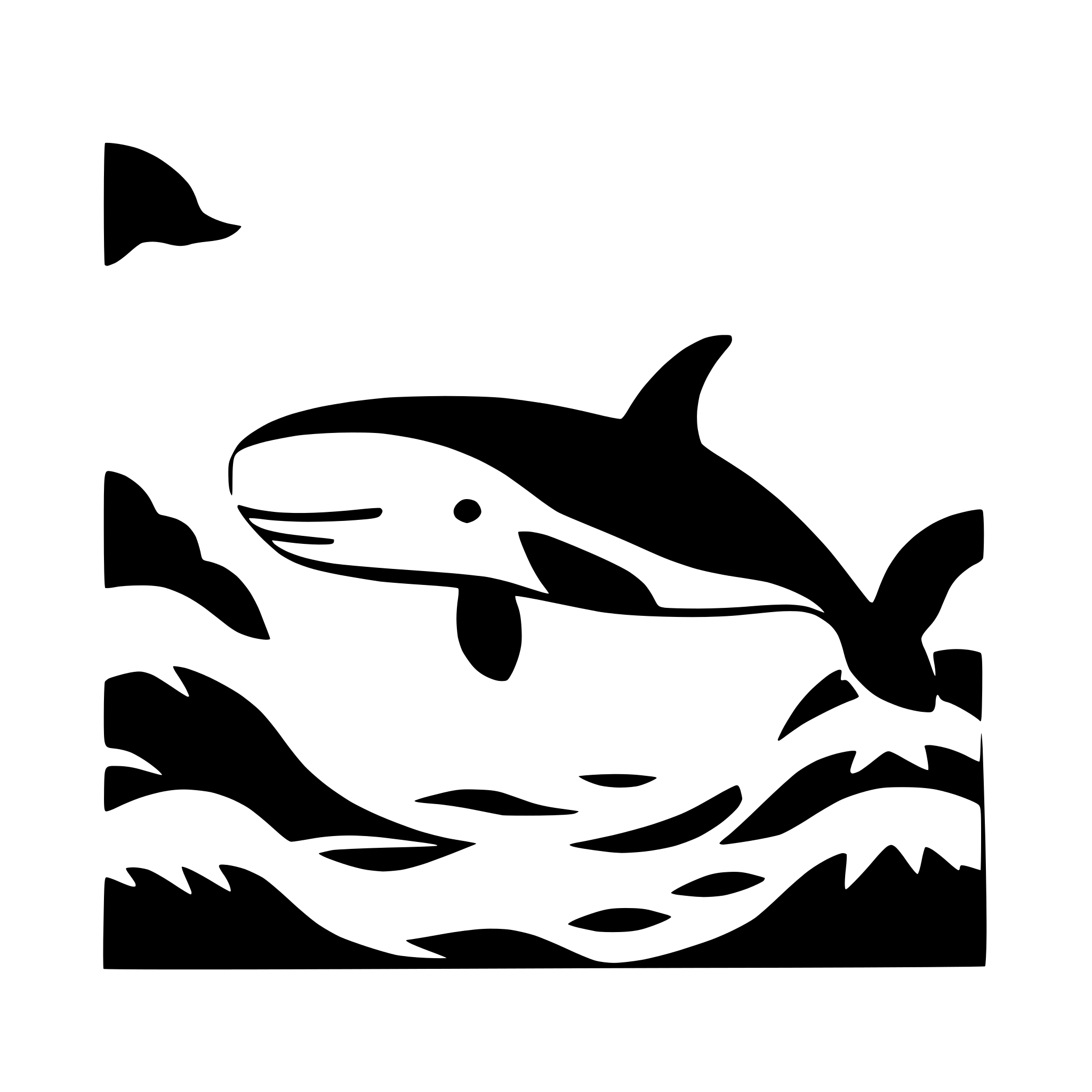 AI-generated SVG of 'whale diving in ocean waves'