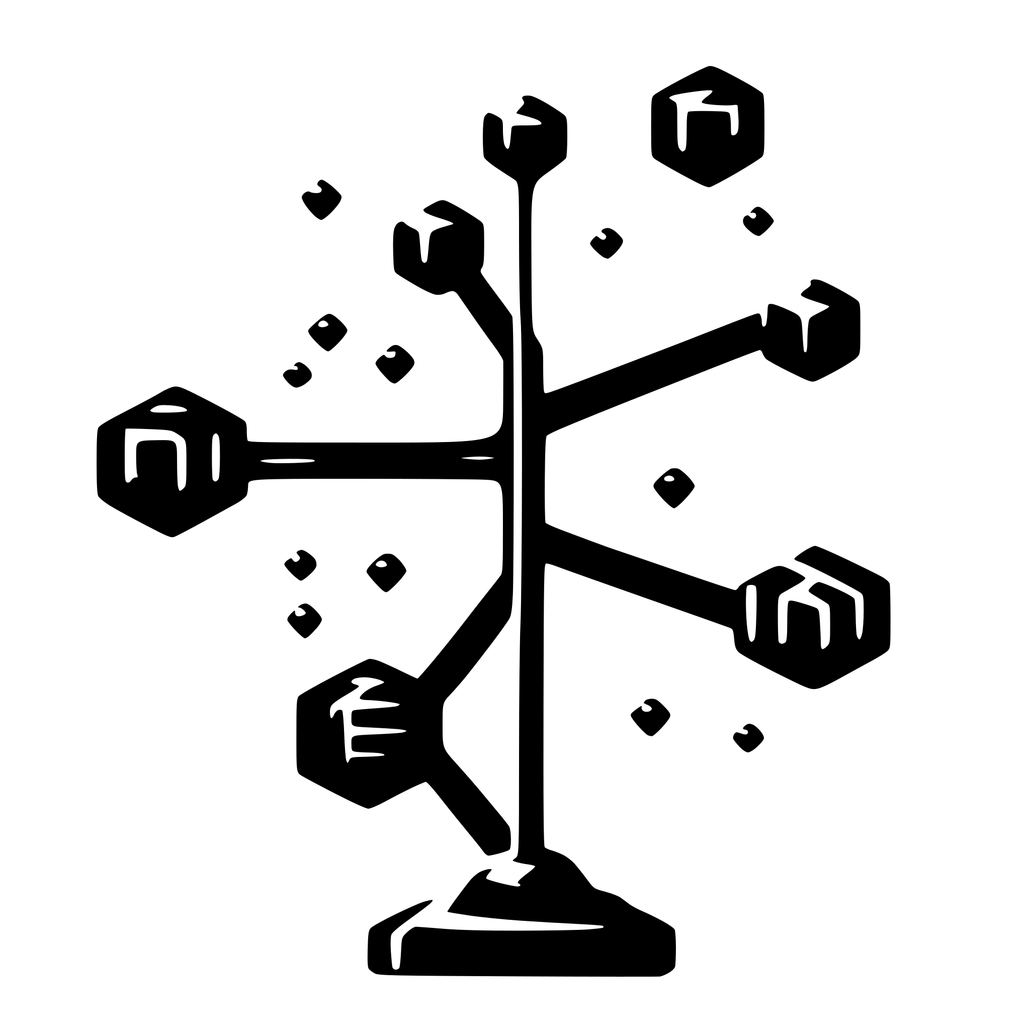 AI-generated SVG of a data nodes connecting to each other