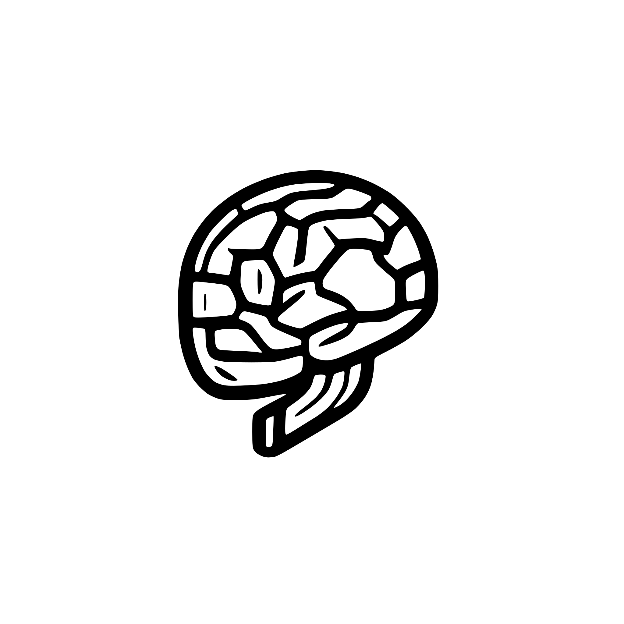 AI-generated SVG of a Simple logo for app named "Brainbank" which is like Pocket
