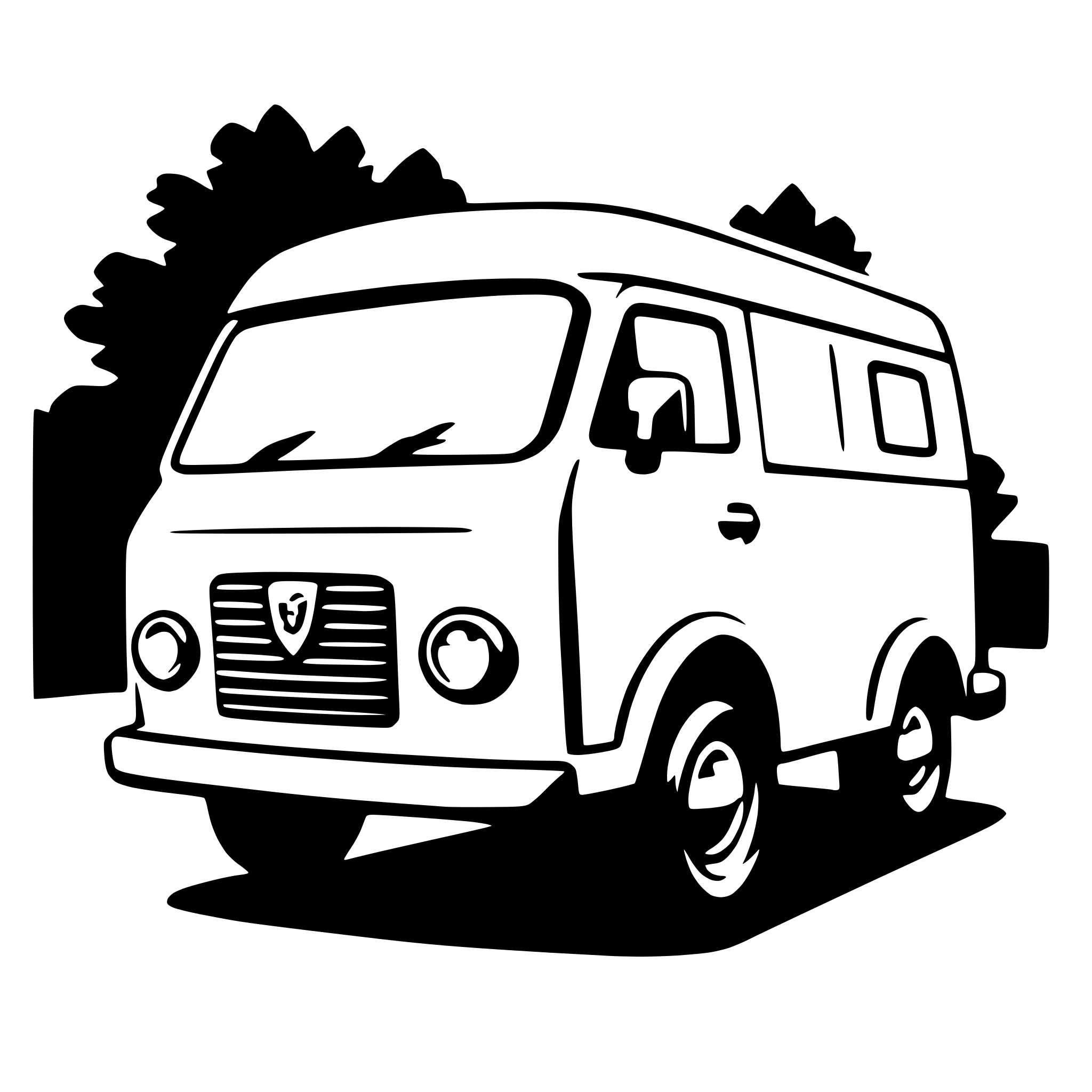 AI-generated SVG of 'van'