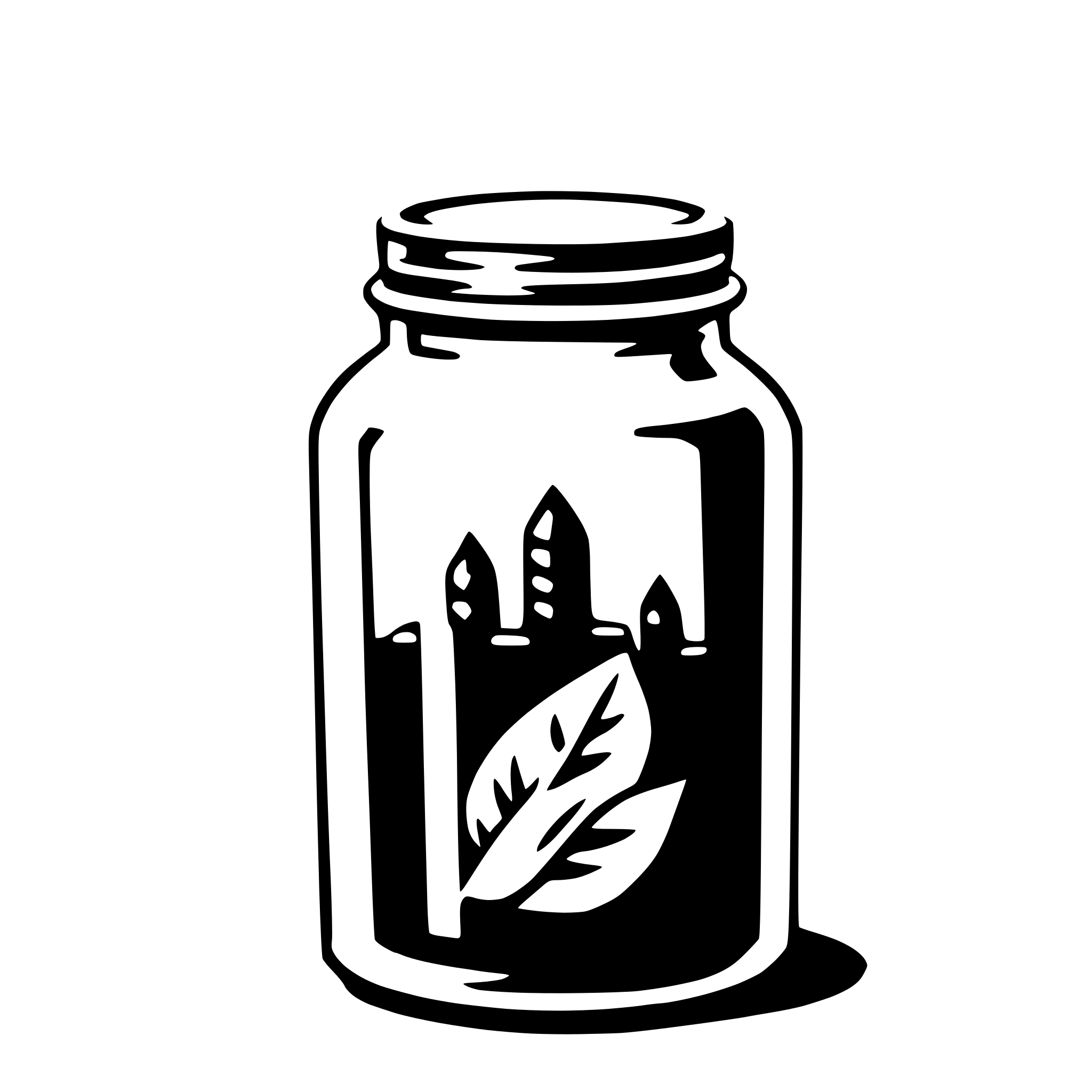 AI-generated SVG of 'jar'