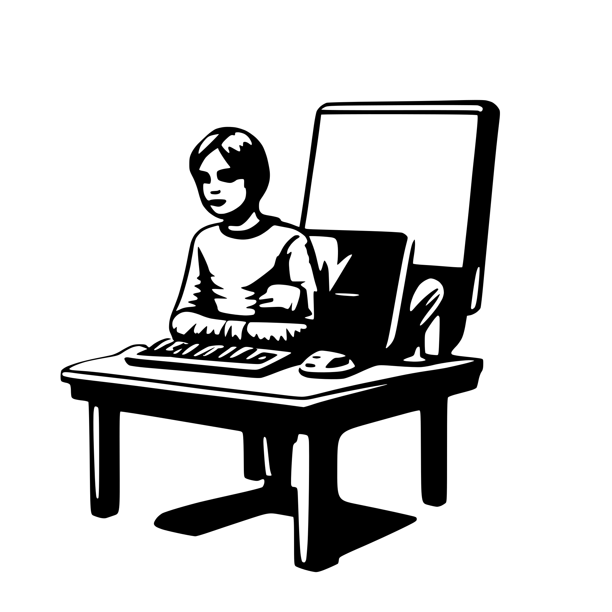 AI-generated SVG of 'coding small'