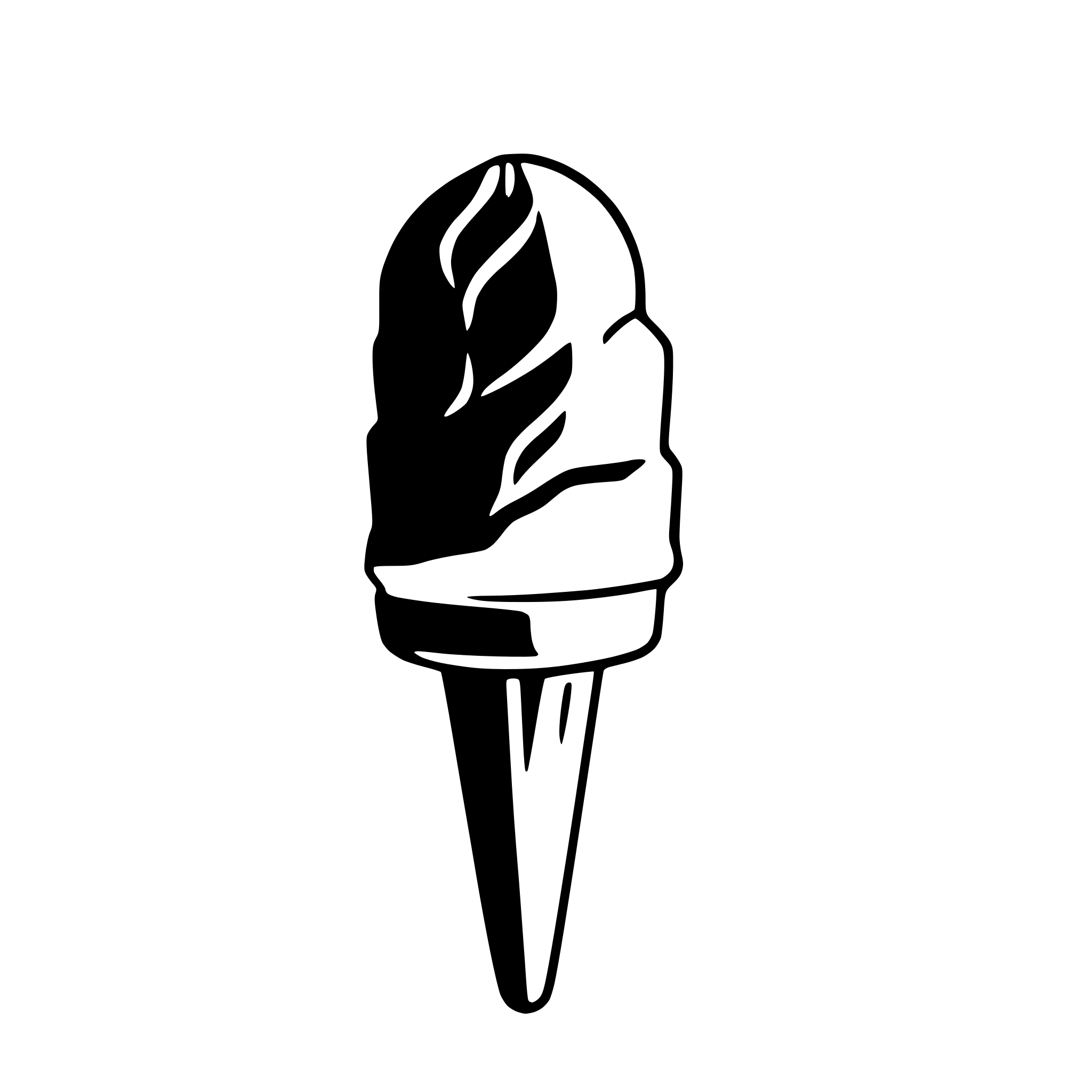 AI-generated SVG of a ice cream