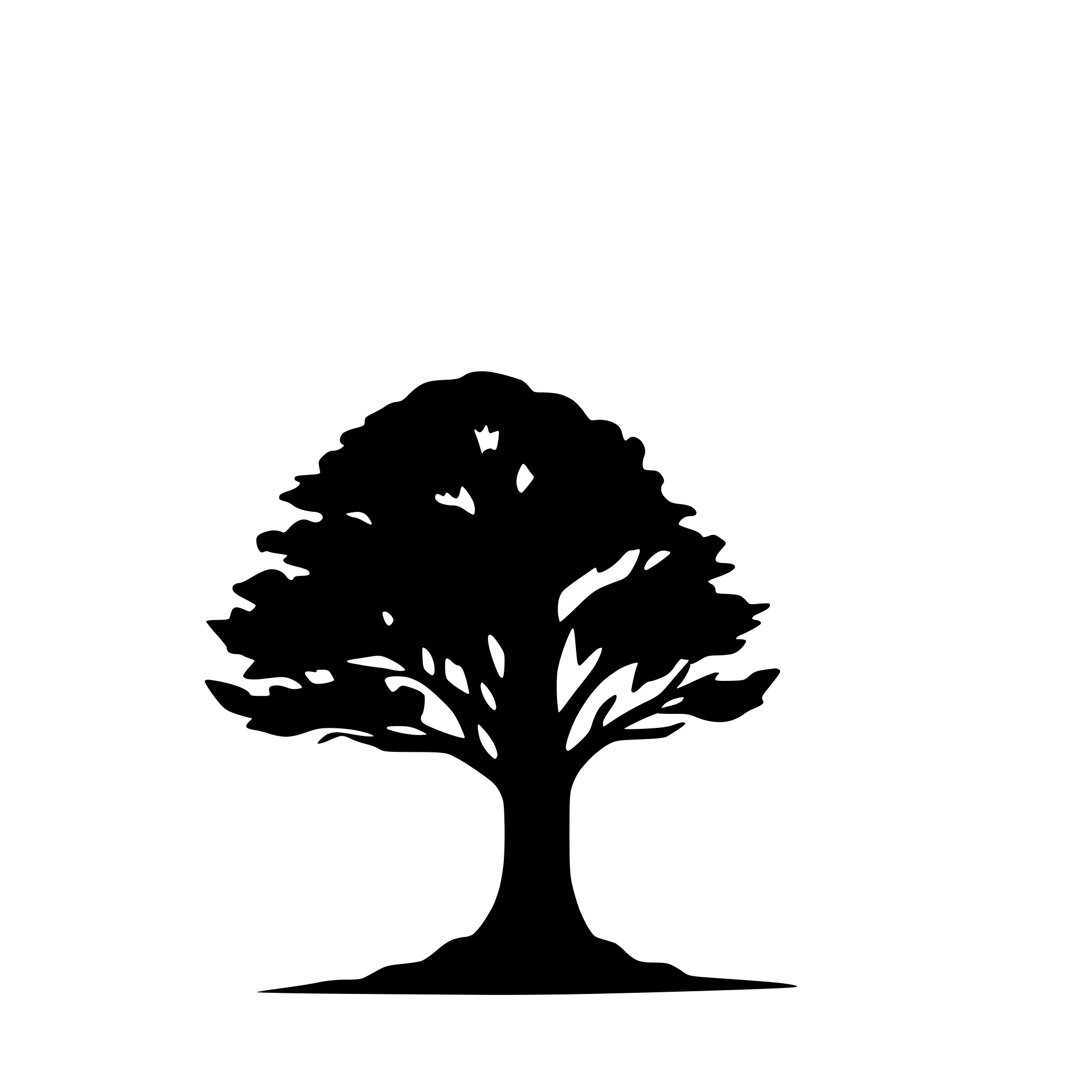 AI-generated SVG of a yggdrasil