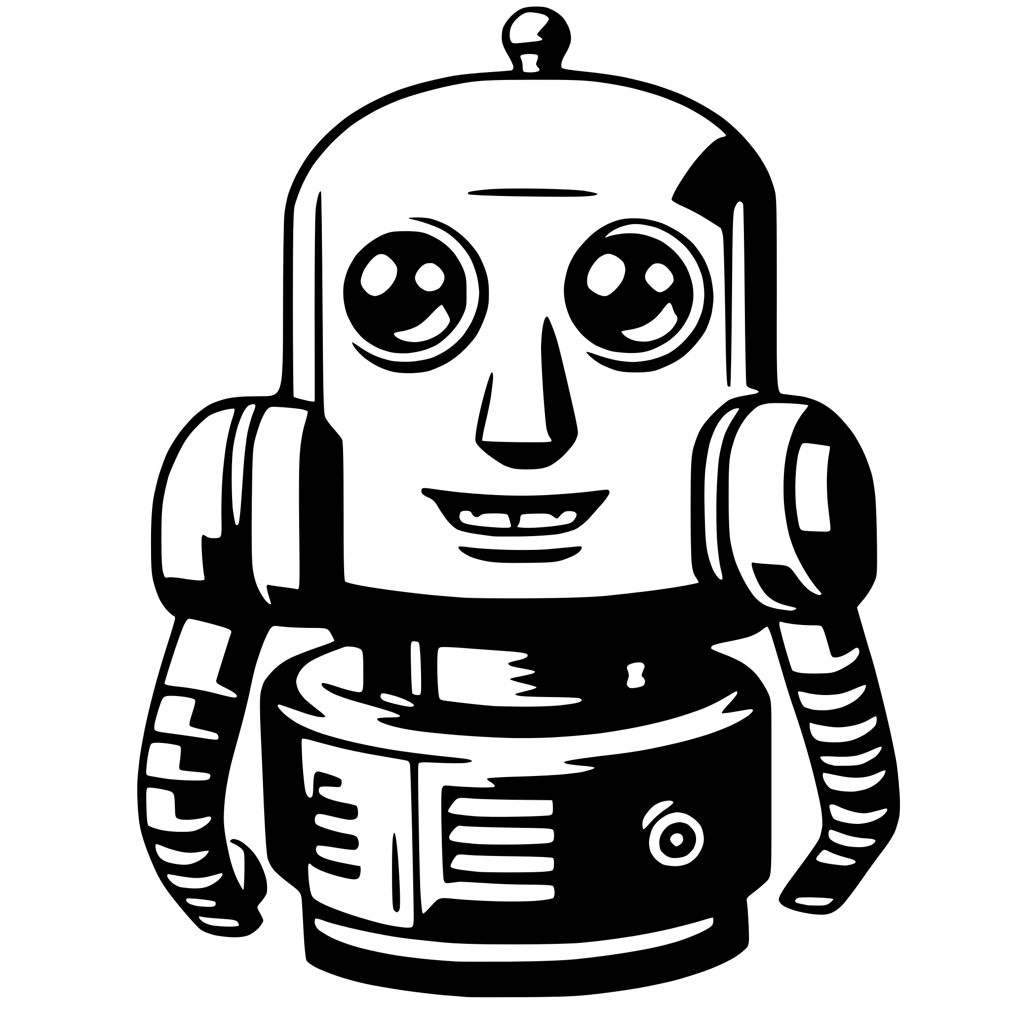 AI-generated SVG of 'robot'