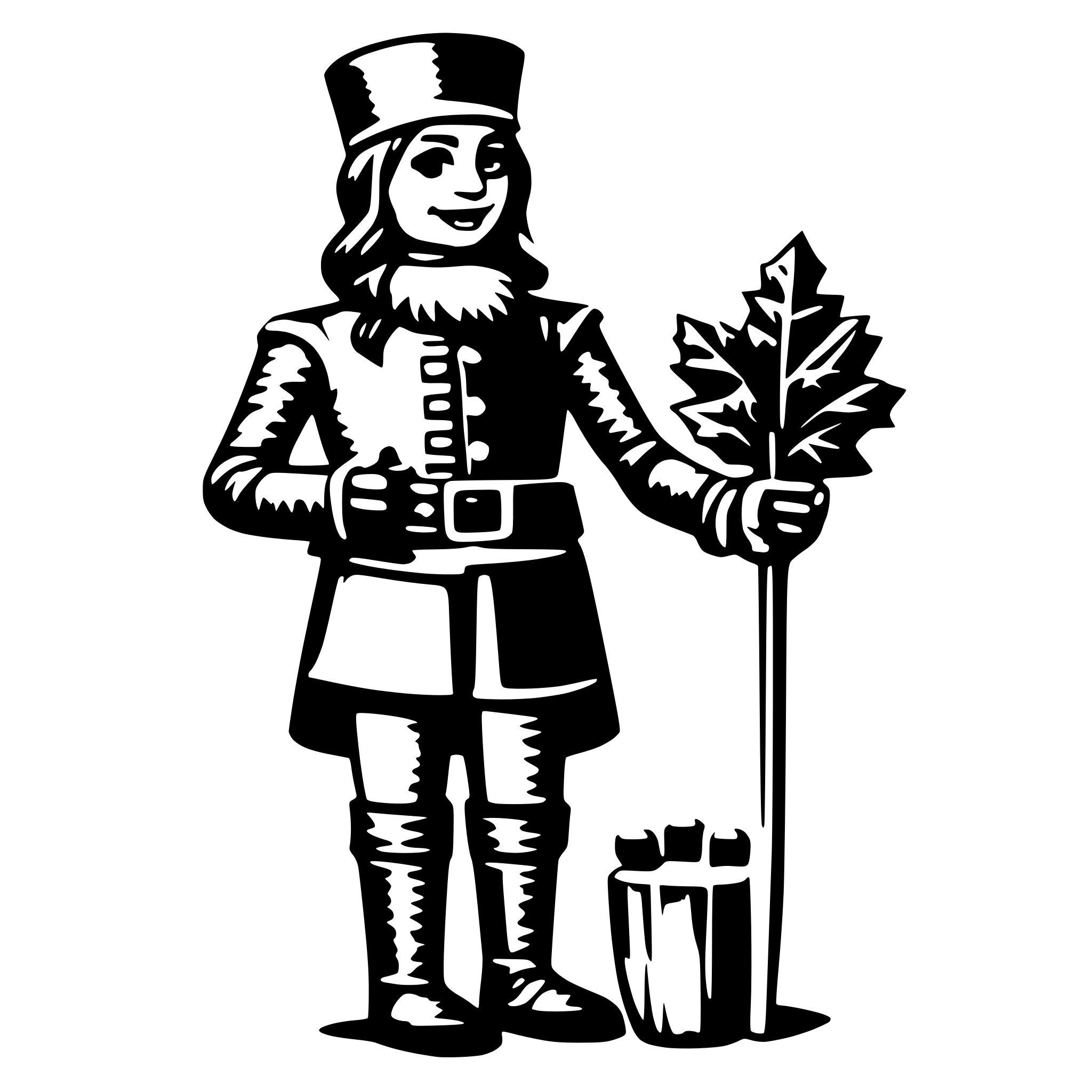 AI-generated SVG of 'Nussknacker'