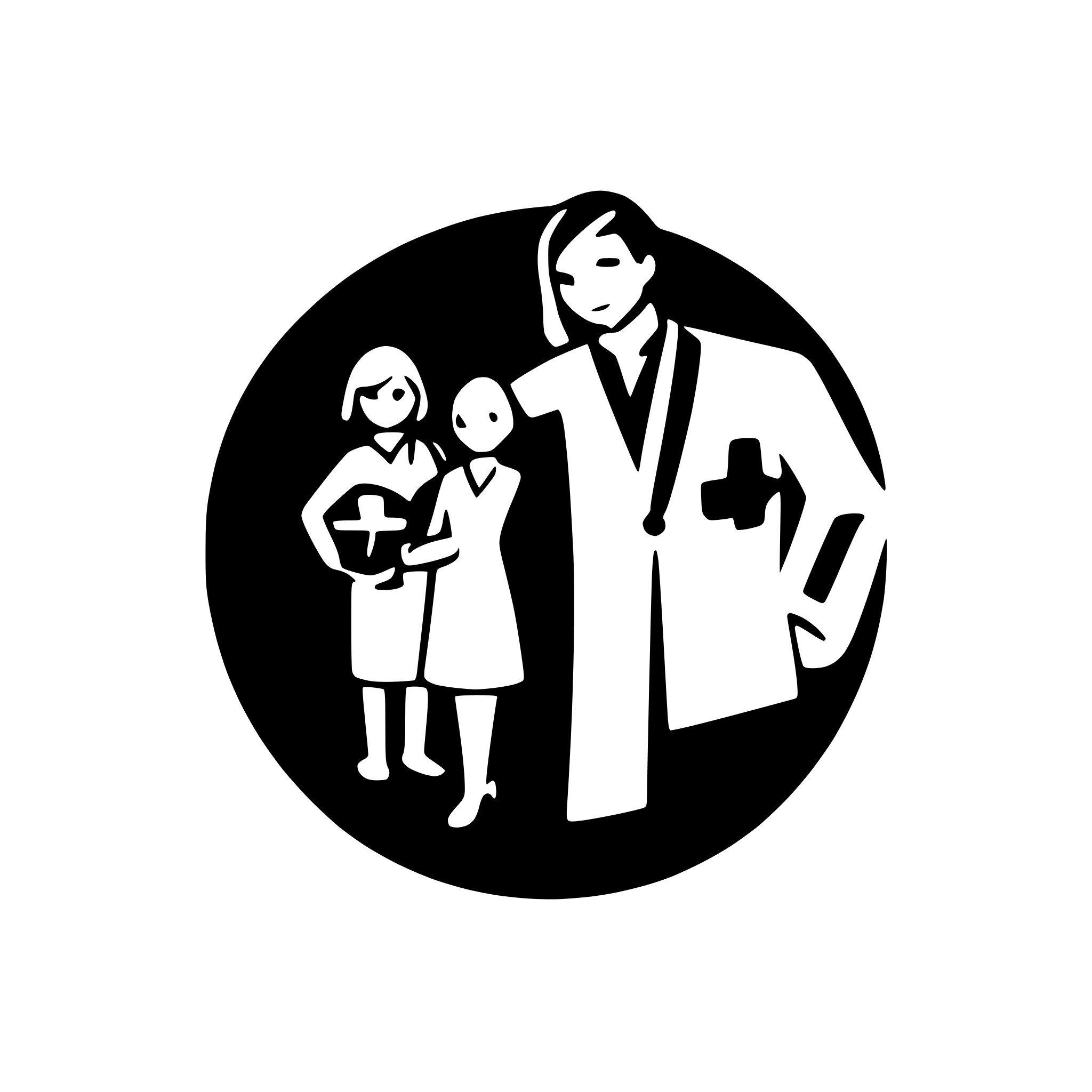 AI-generated SVG of a veterinarians forming a team