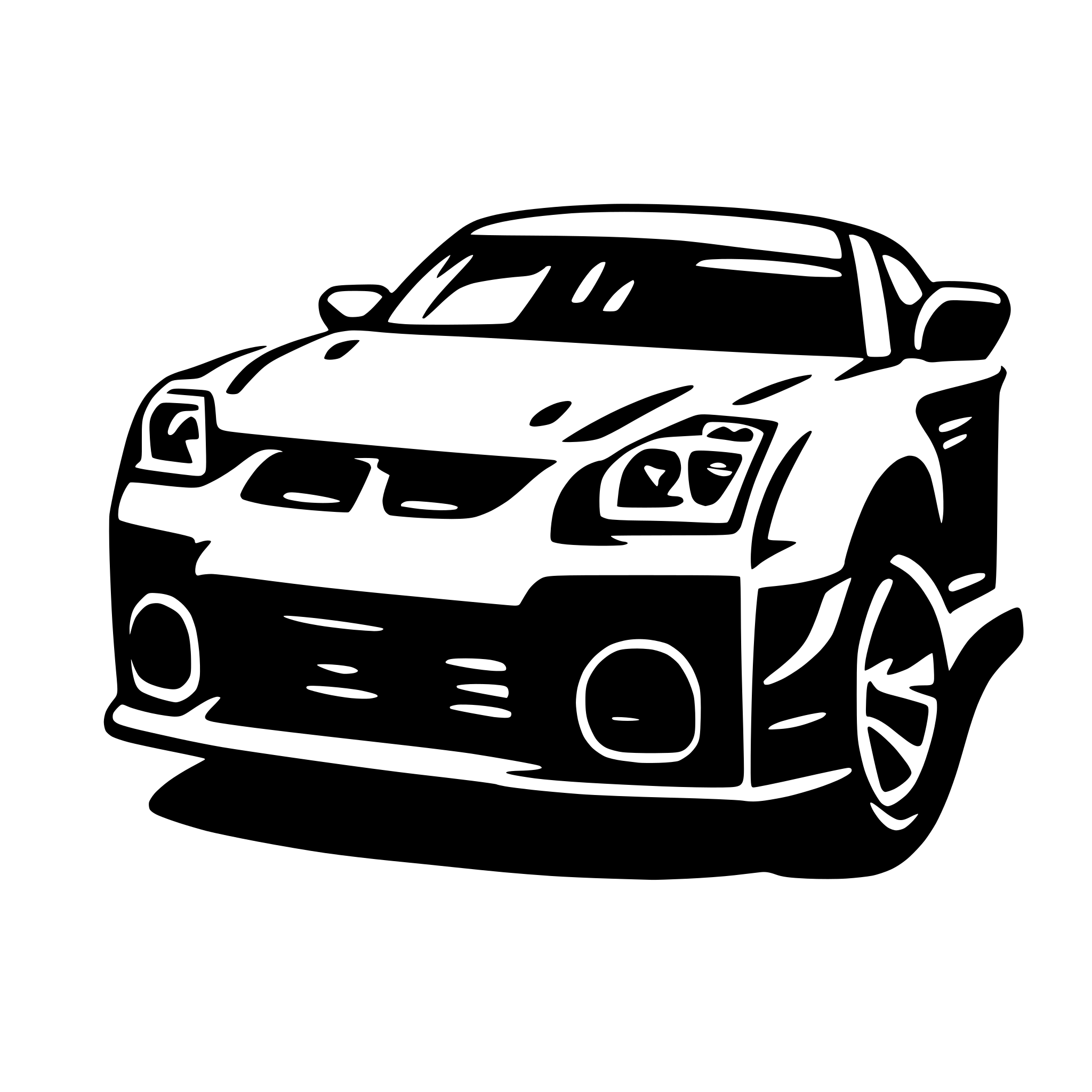 AI-generated SVG of 'Nissan gtr'