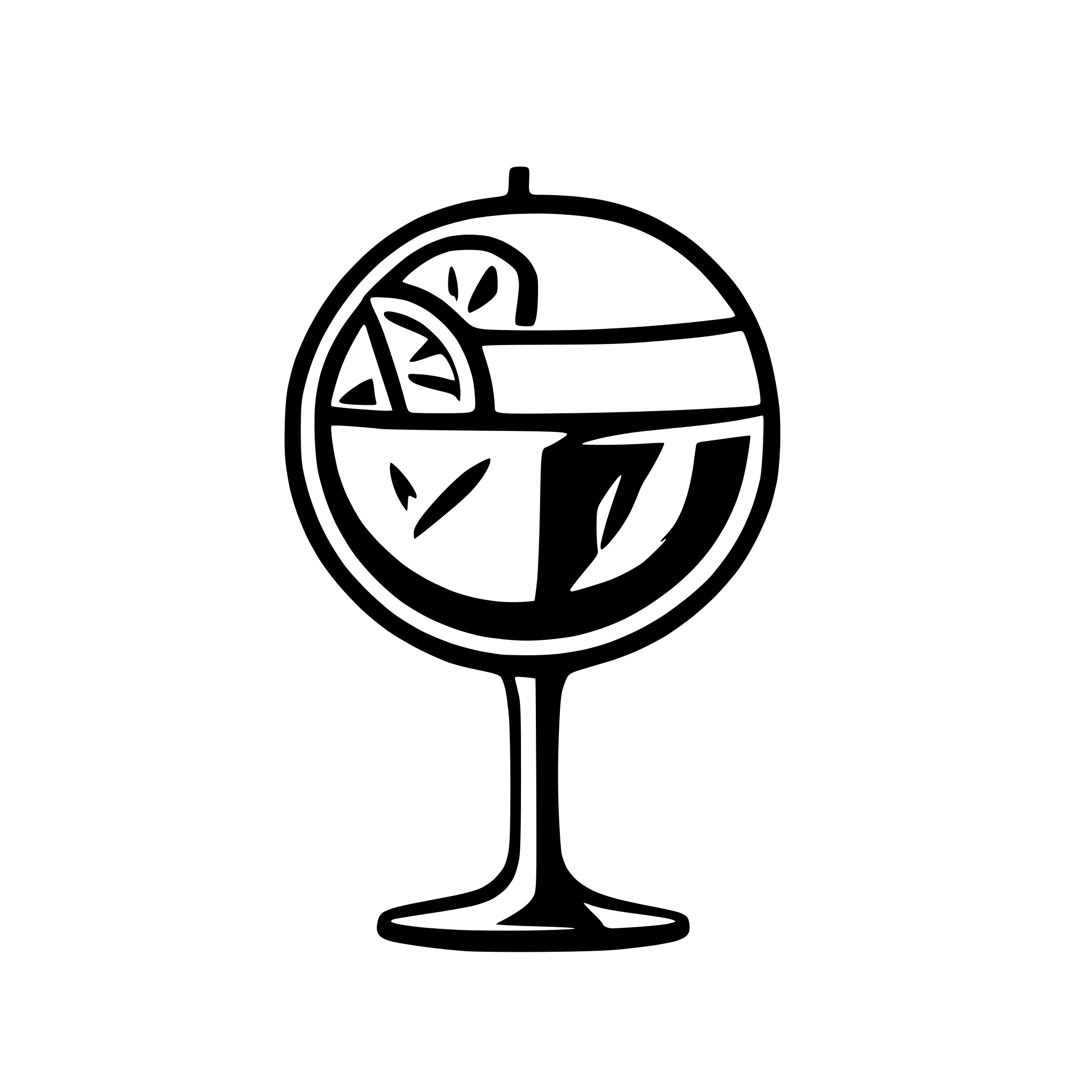 AI-generated SVG of a Aperol Spritz