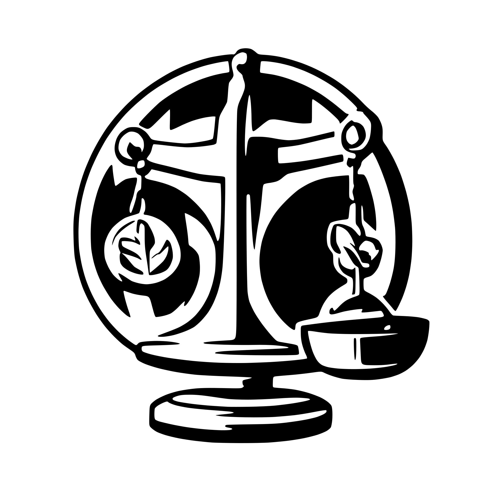 AI-generated SVG of 'coins on scales'