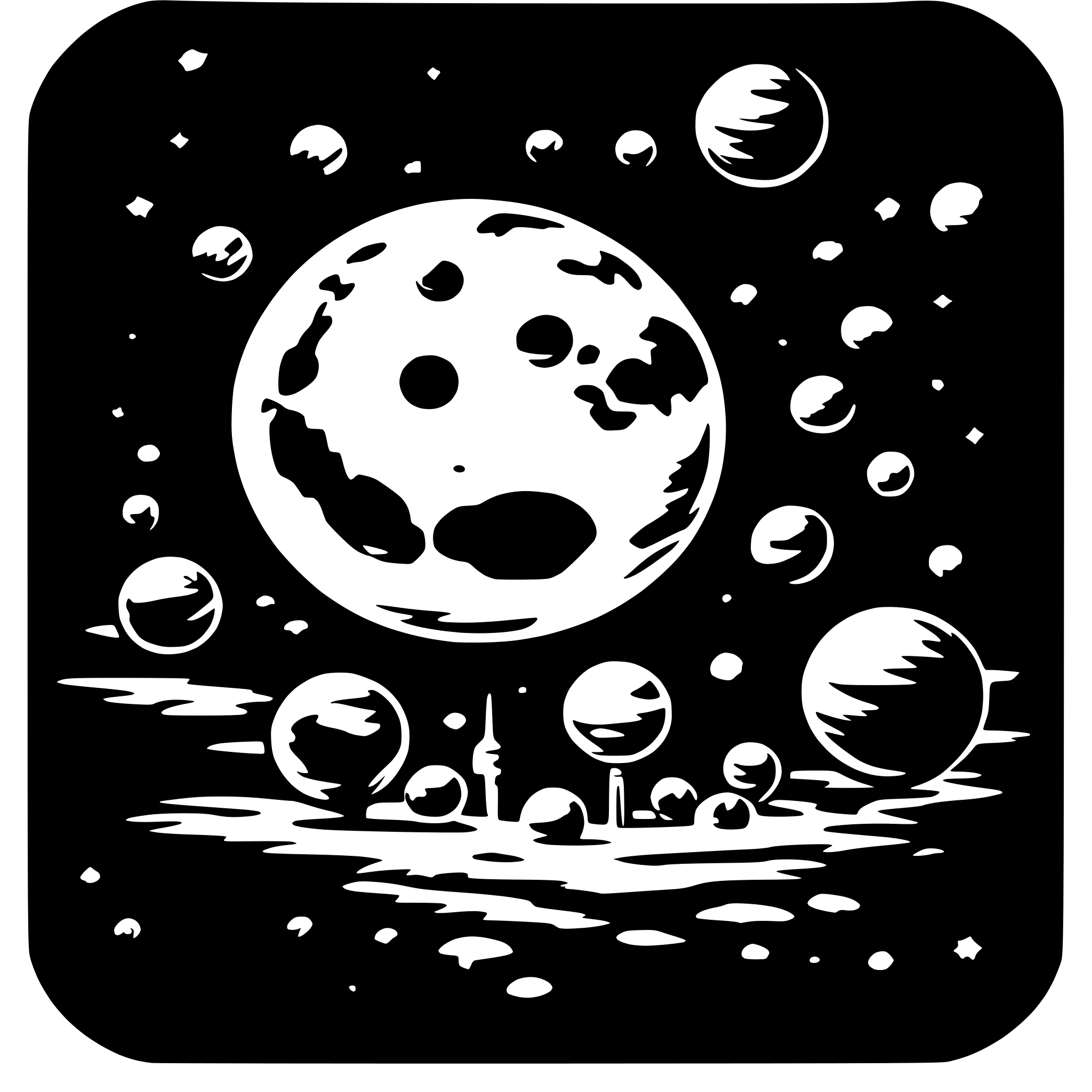 AI-generated SVG of 'Vibe Planets'
