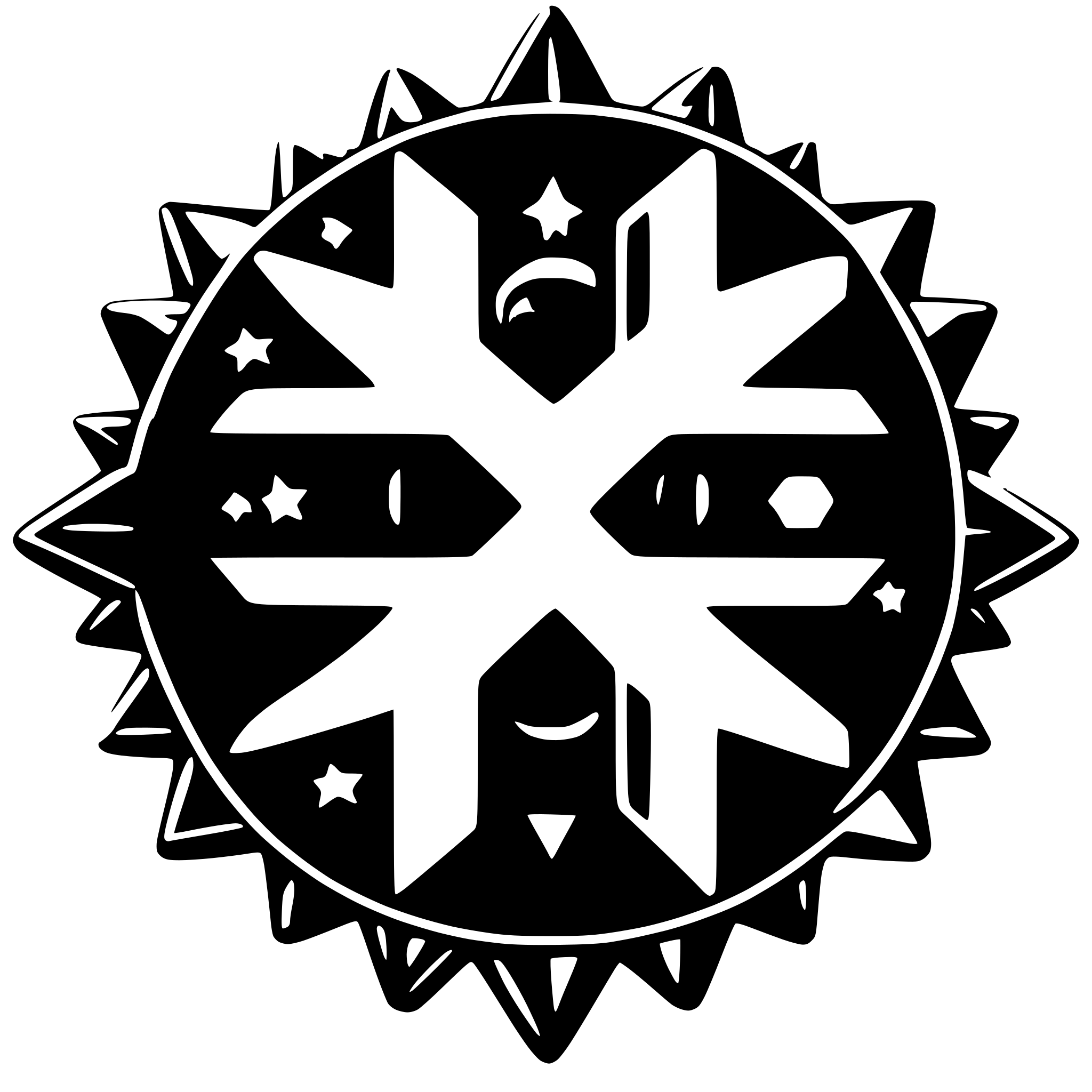 AI-generated SVG of a ai stars