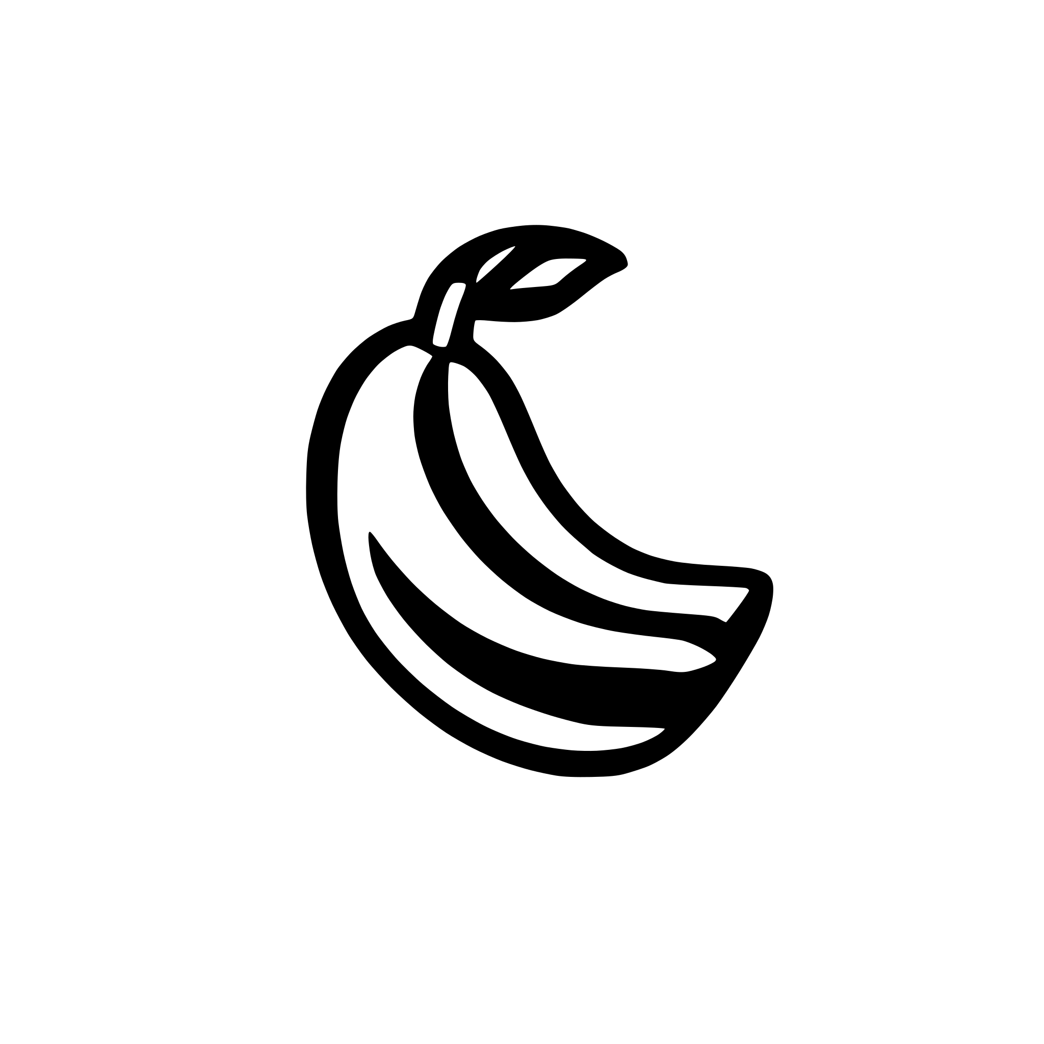AI-generated SVG of 'BANANA'